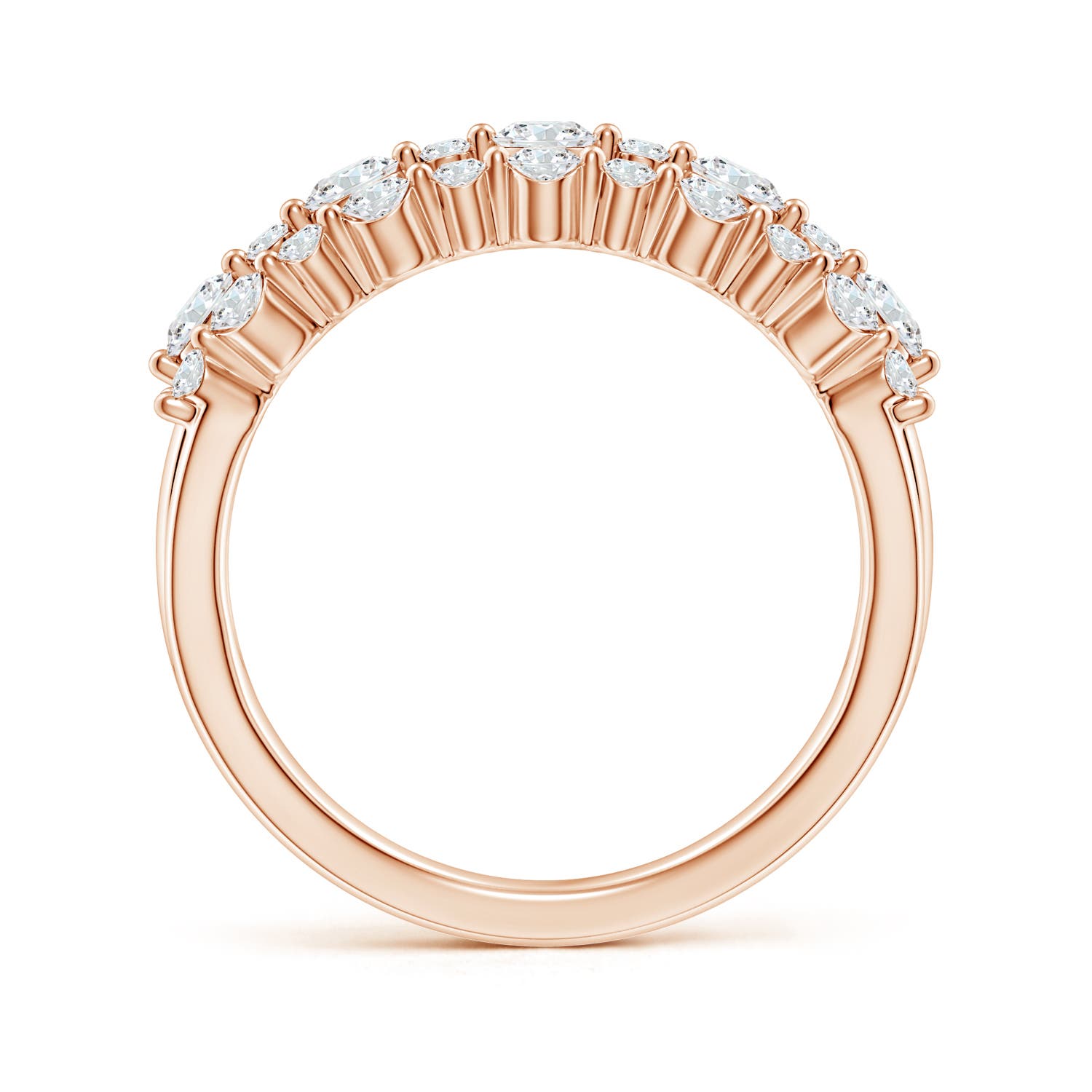 G, VS2 / 1 CT / 14 KT Rose Gold