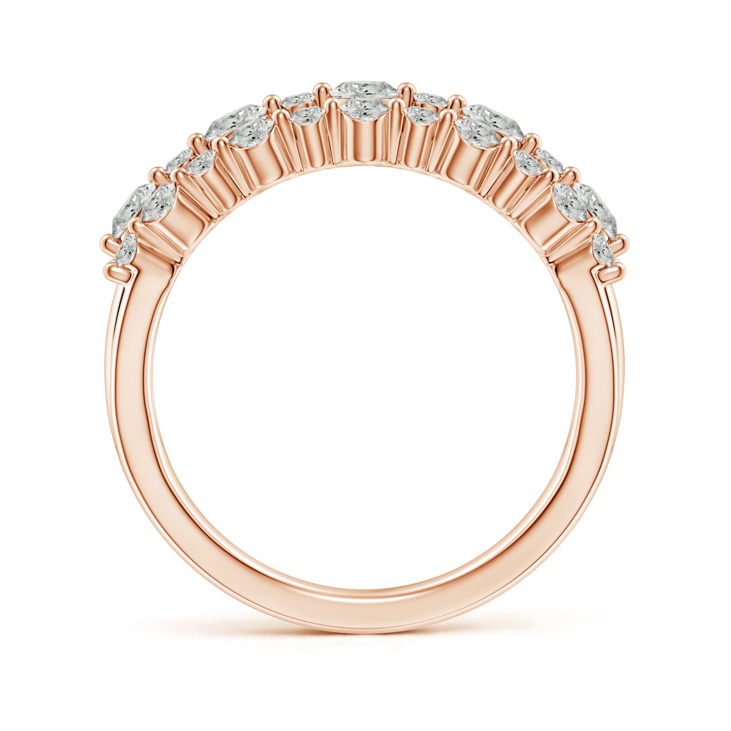 K, I3 / 1 CT / 14 KT Rose Gold