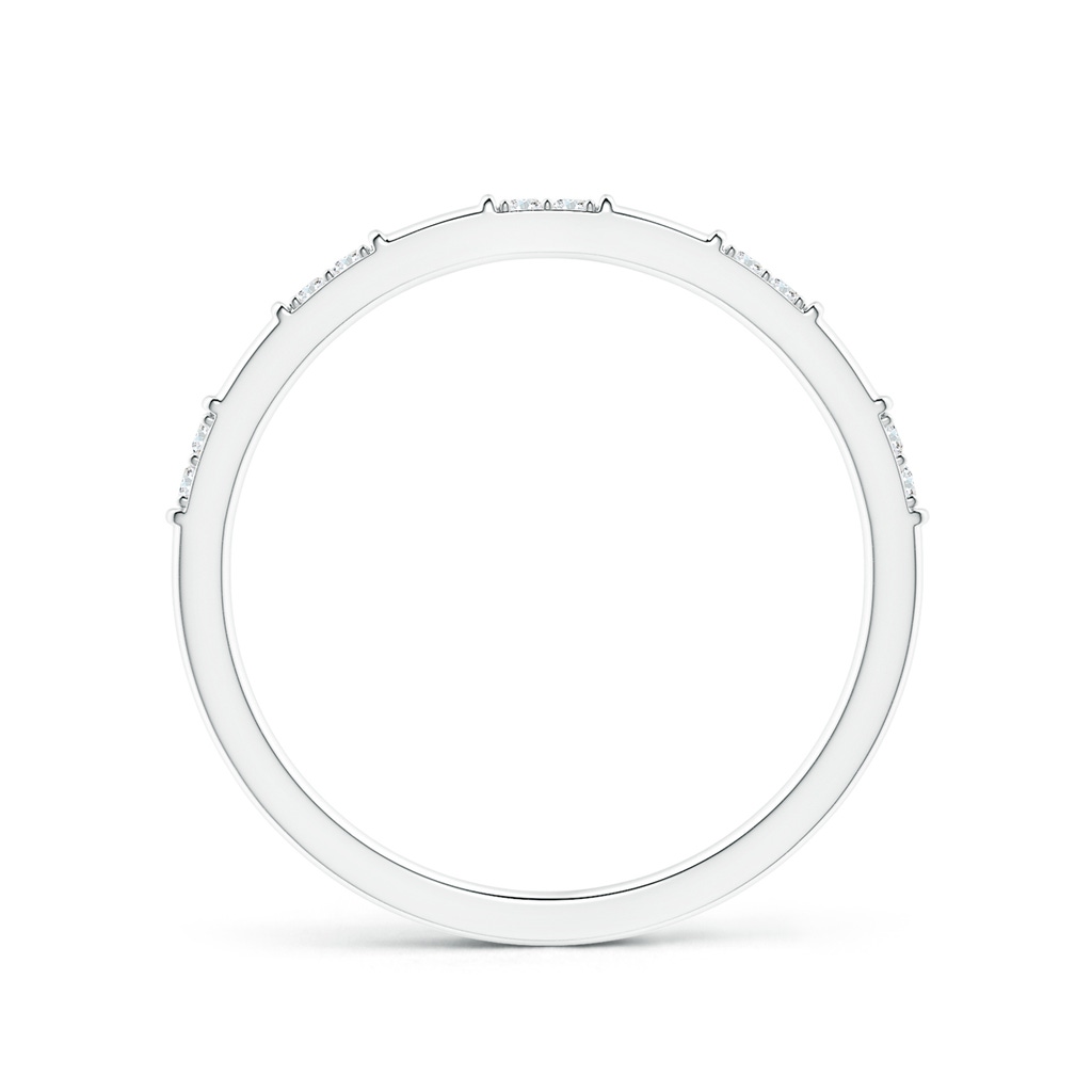 1.2mm GVS2 Diamond Stackable Wedding Ring in P950 Platinum - side 199