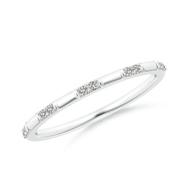 Stackables Platinum Diamond Jewelry
