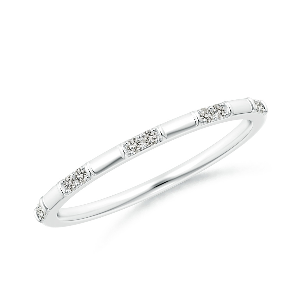 1.2mm KI3 Diamond Stackable Wedding Ring in P950 Platinum 