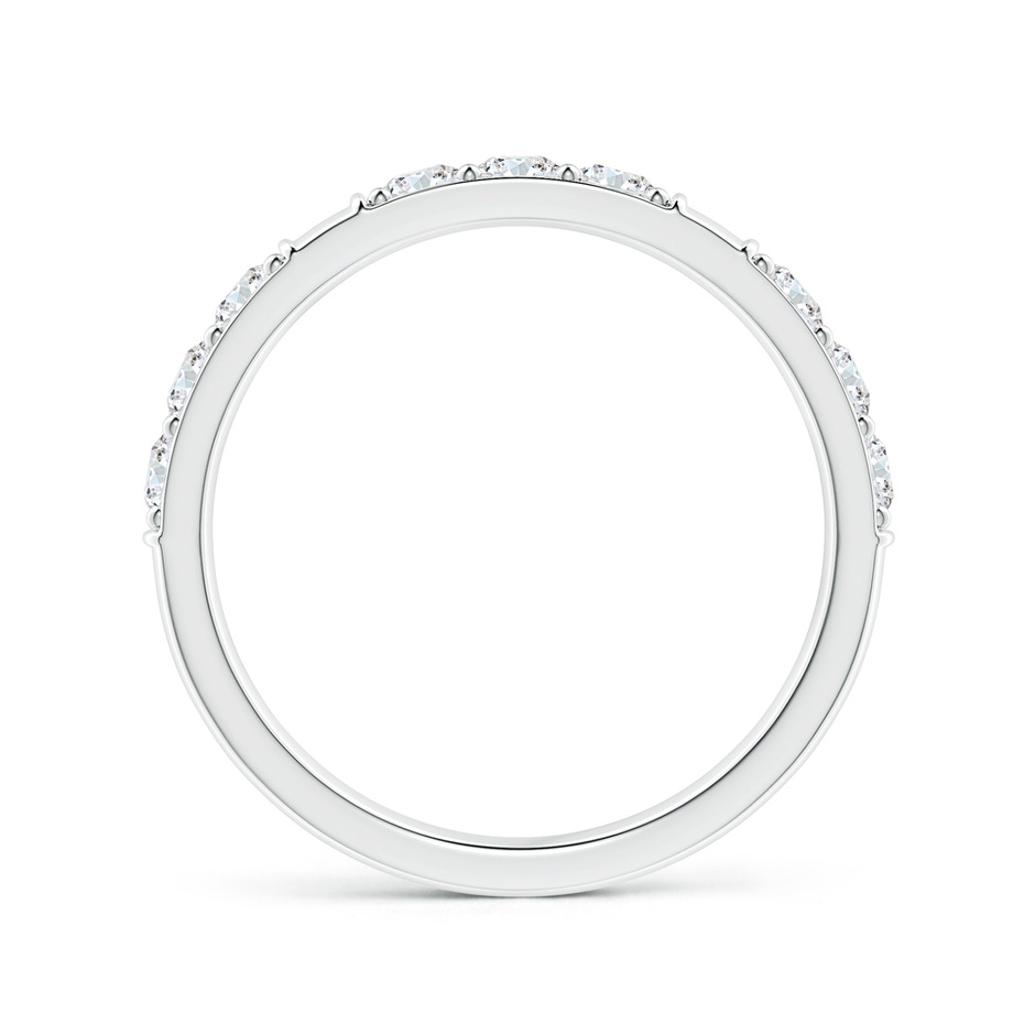 2.7mm GVS2 Diamond Stackable Wedding Ring in P950 Platinum side 199