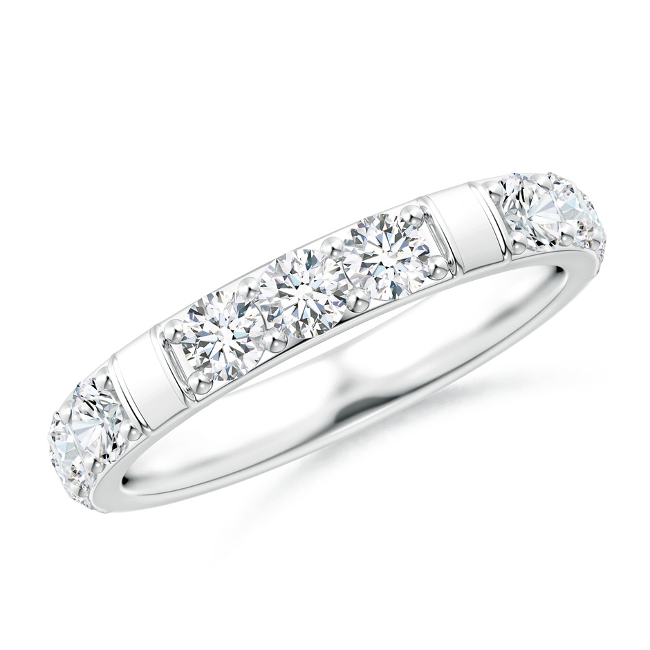 3.1mm GVS2 Diamond Stackable Wedding Ring in P950 Platinum 