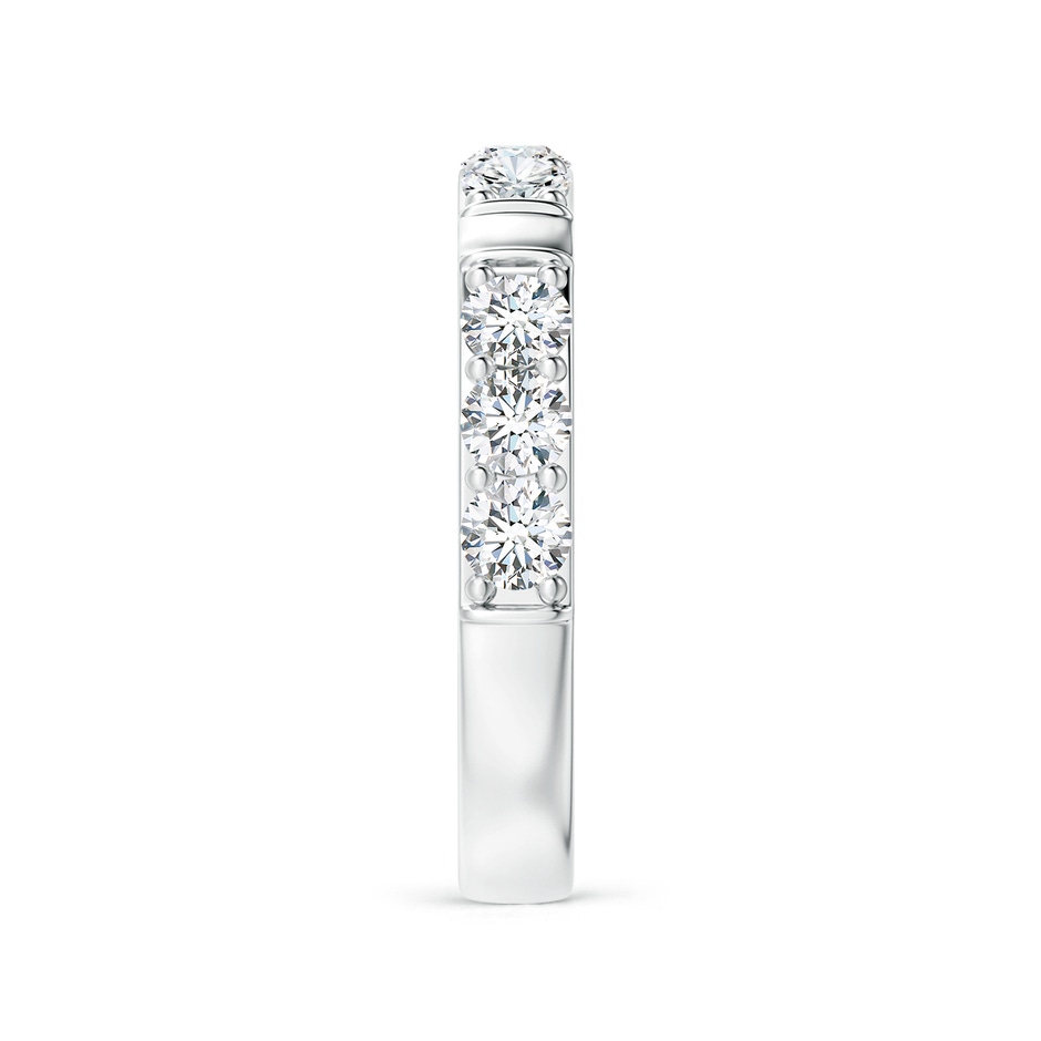 3.1mm GVS2 Diamond Stackable Wedding Ring in P950 Platinum side 299