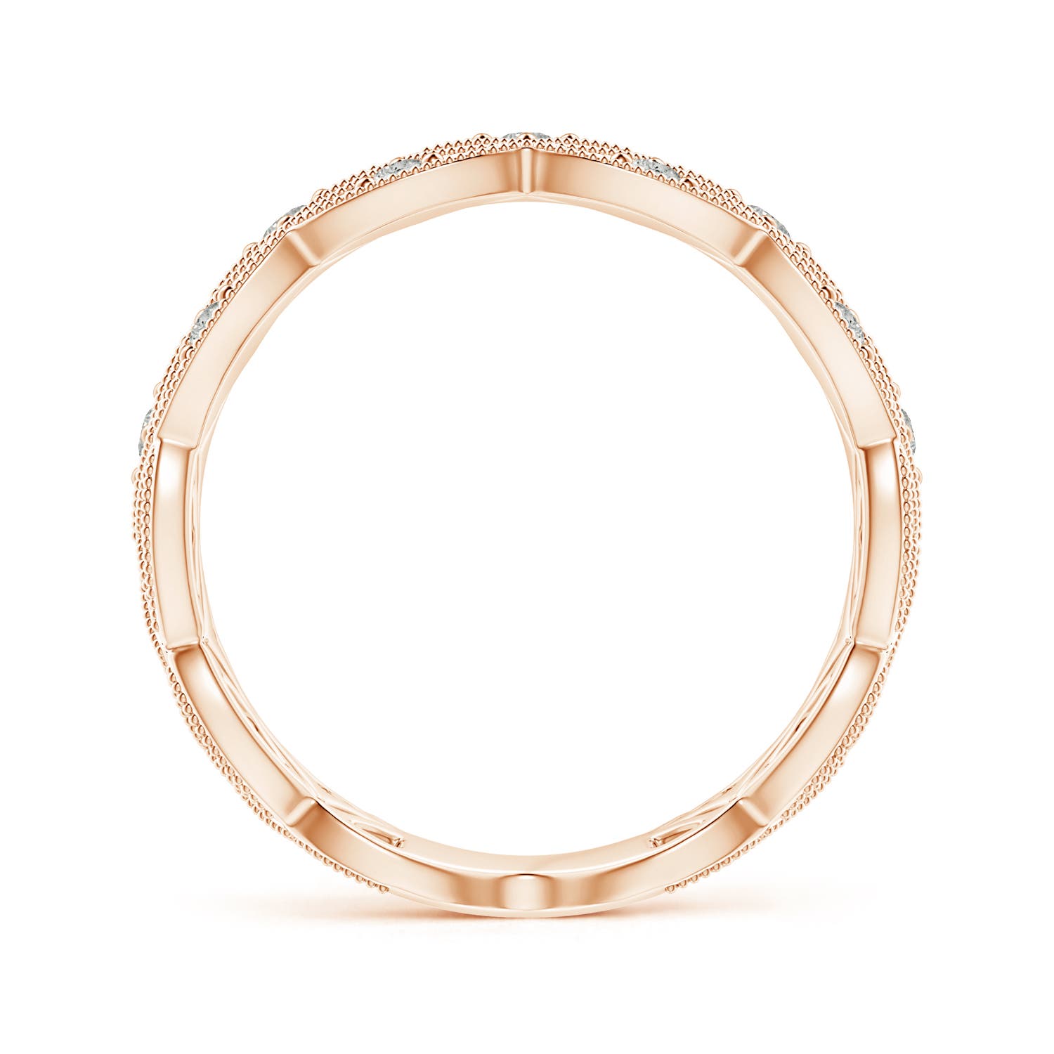 K, I3 / 0.24 CT / 14 KT Rose Gold