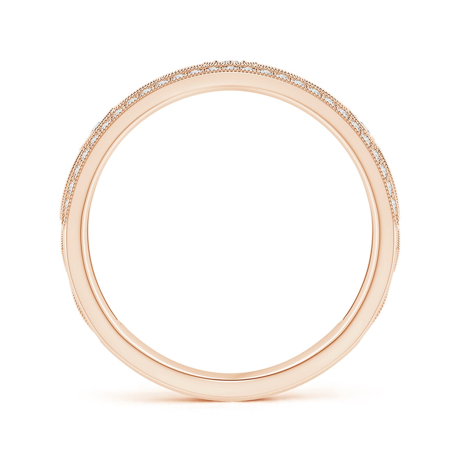 G, VS2 / 0.33 CT / 14 KT Rose Gold