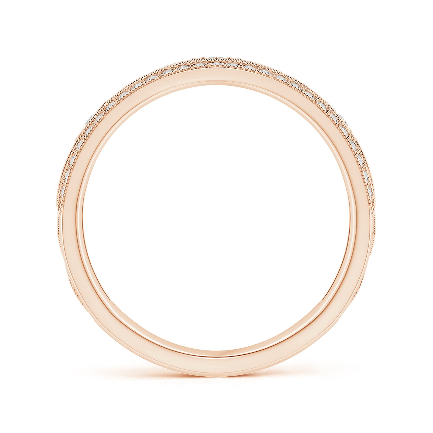 H, SI2 / 0.33 CT / 14 KT Rose Gold