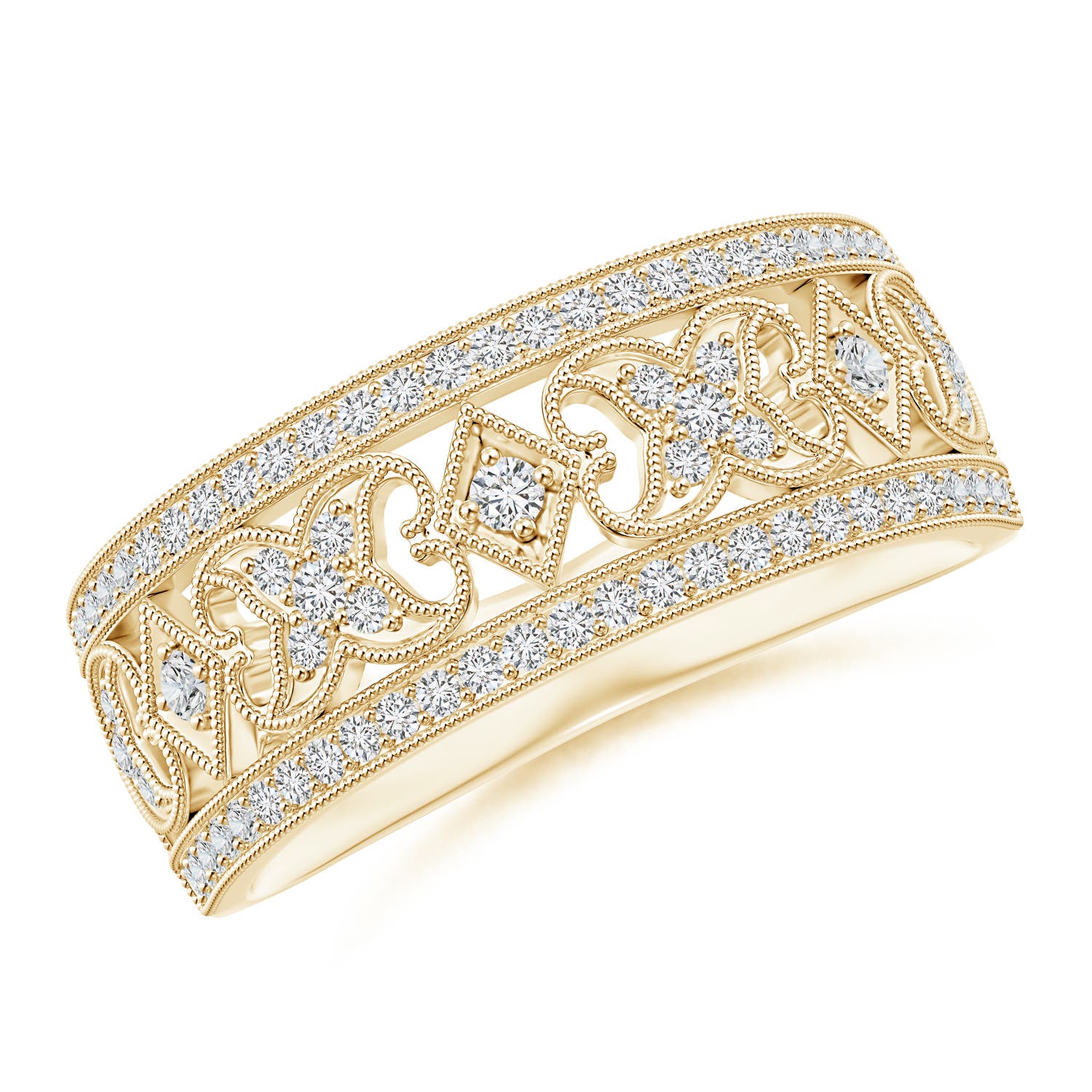 H, SI2 / 0.33 CT / 14 KT Yellow Gold