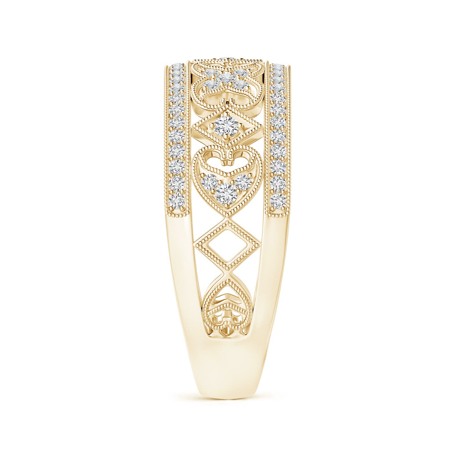 H, SI2 / 0.33 CT / 14 KT Yellow Gold