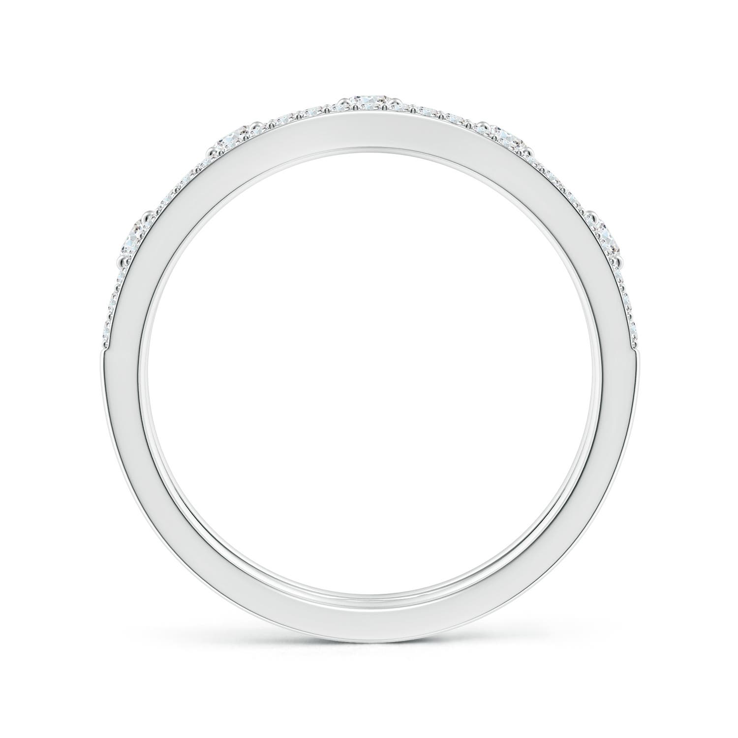 F-G, VS / 0.61 CT / 14 KT White Gold