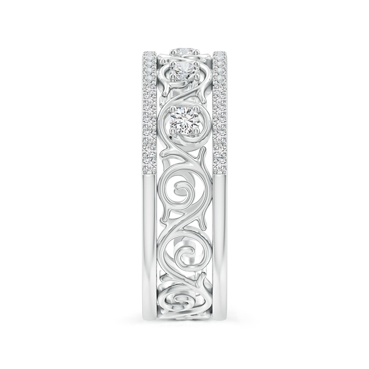 H, SI2 / 0.61 CT / 14 KT White Gold