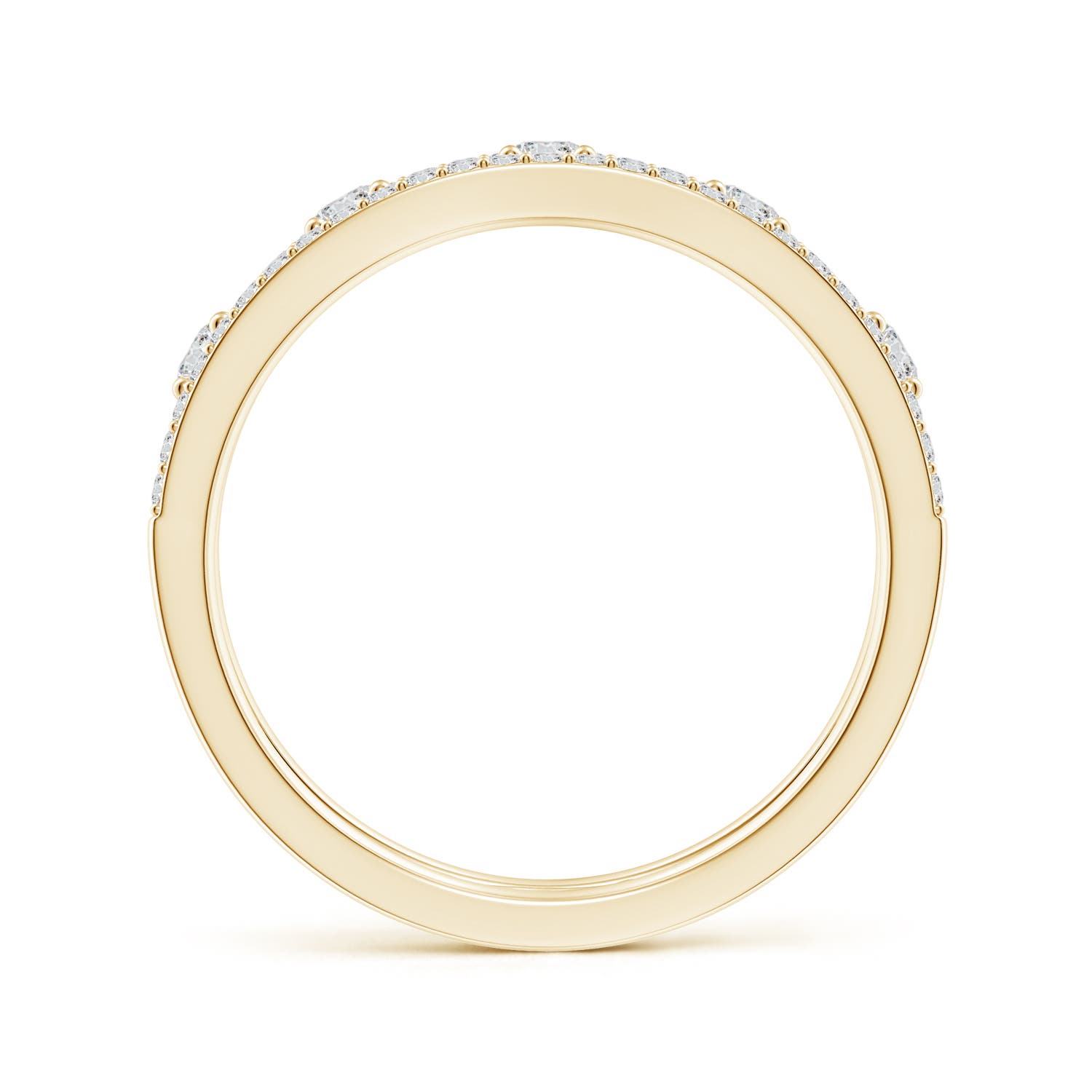 H, SI2 / 0.61 CT / 14 KT Yellow Gold