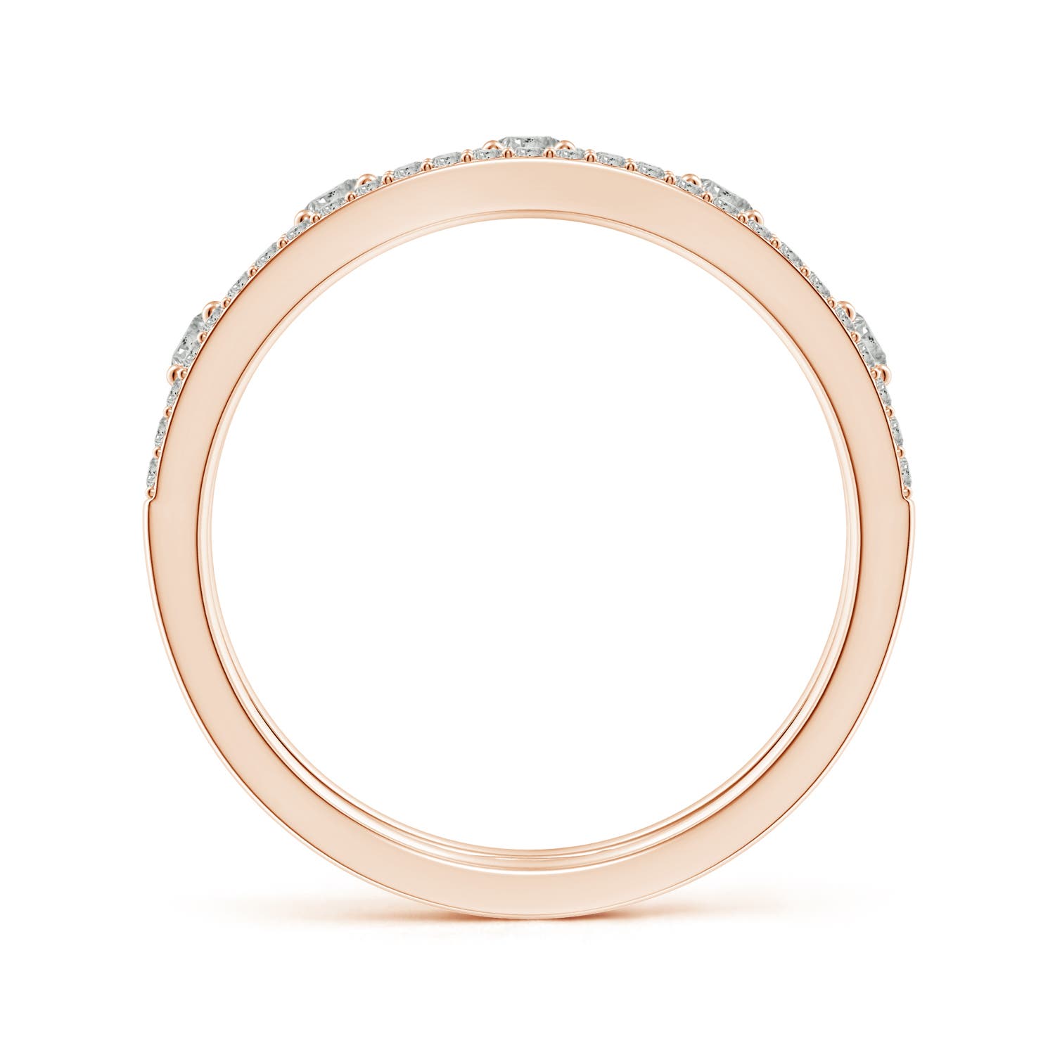 K, I3 / 0.61 CT / 14 KT Rose Gold