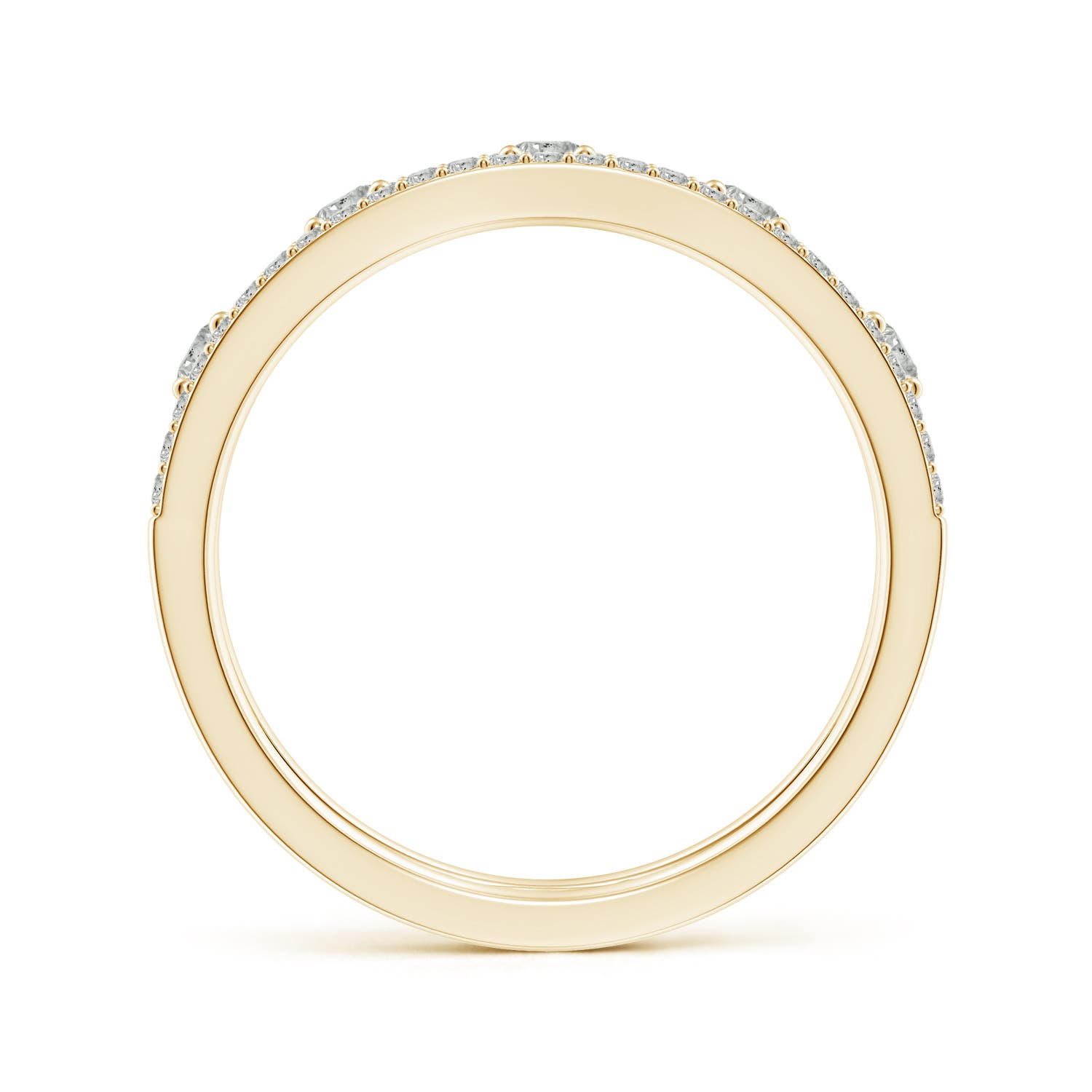 K, I3 / 0.61 CT / 14 KT Yellow Gold