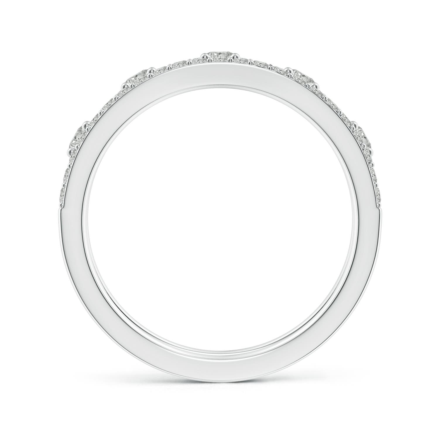 K, I3 / 0.39 CT / 14 KT White Gold