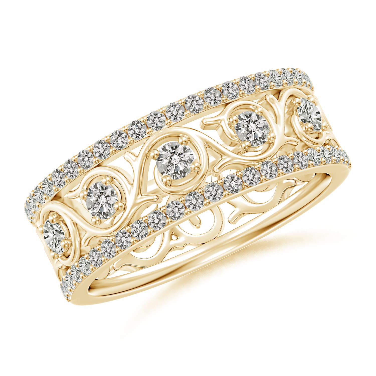 K, I3 / 0.39 CT / 14 KT Yellow Gold