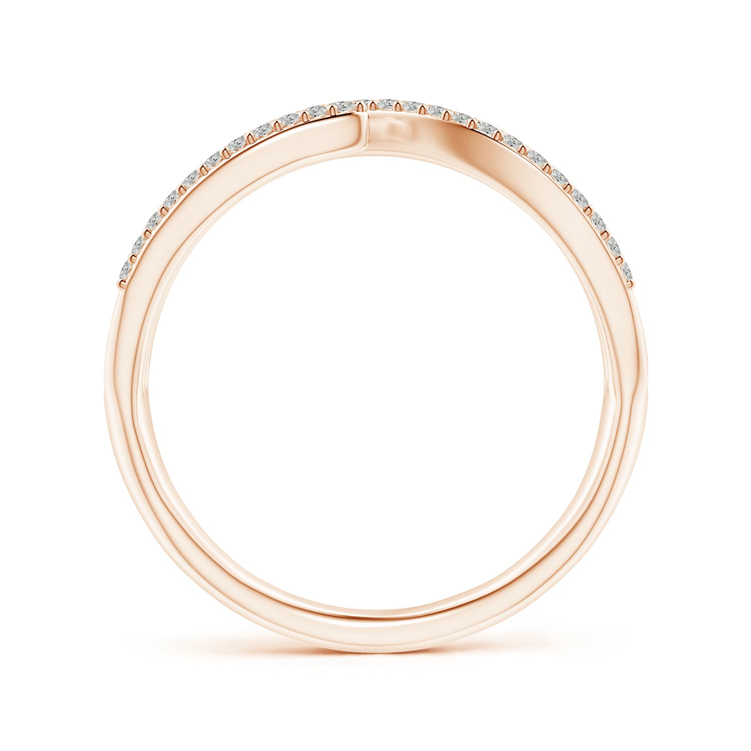 K, I3 / 0.42 CT / 14 KT Rose Gold