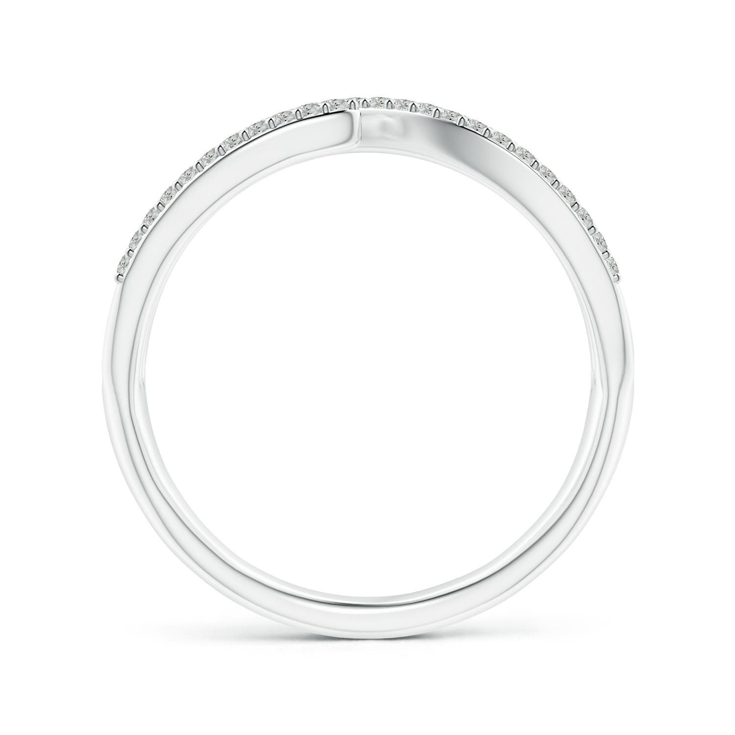 K, I3 / 0.42 CT / 14 KT White Gold