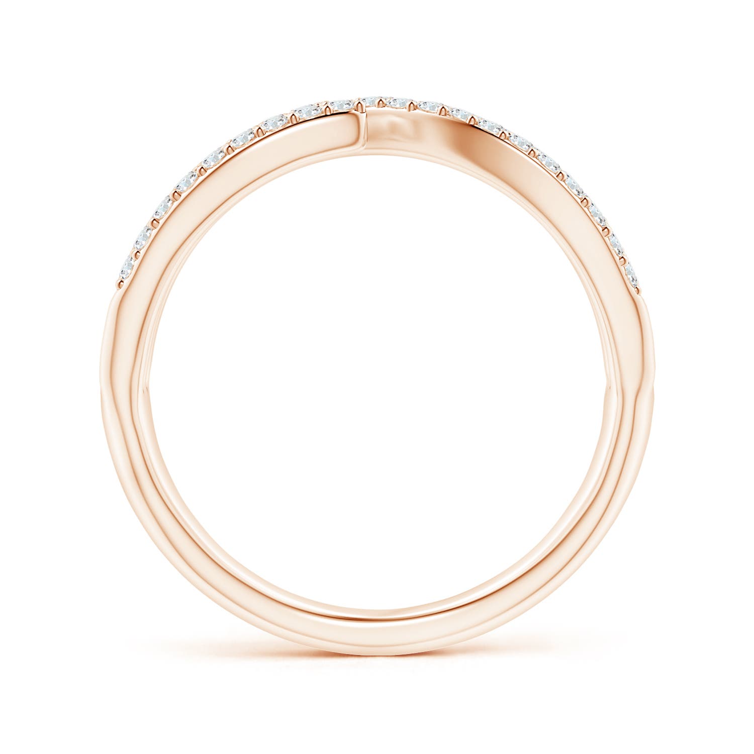 G, VS2 / 0.62 CT / 14 KT Rose Gold