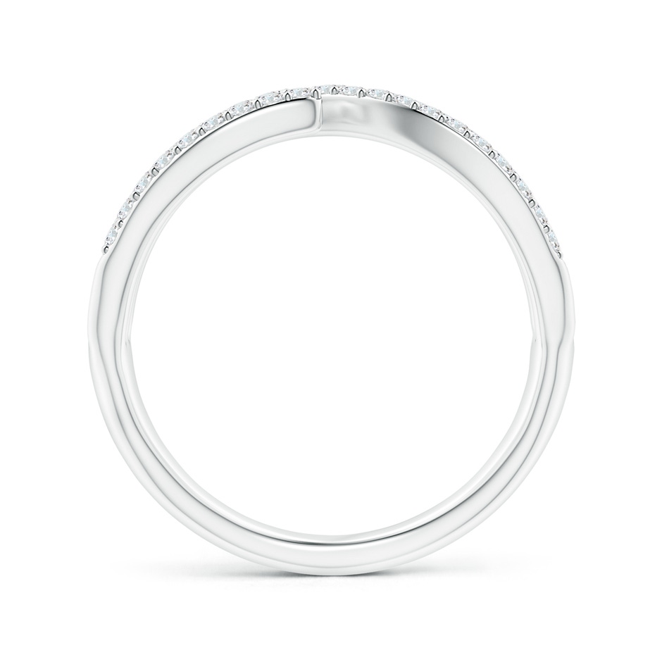 1.15mm GVS2 Criss-Cross Diamond Wrap Ring in White Gold side-1