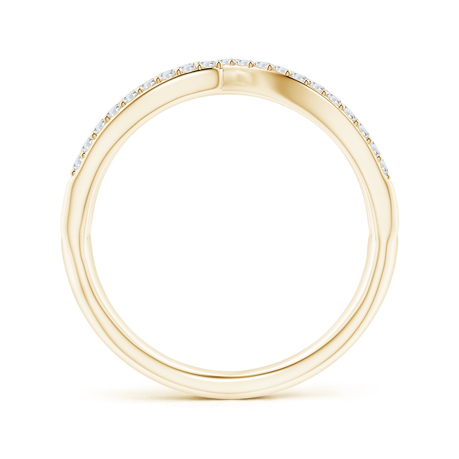 1.15mm GVS2 Criss-Cross Diamond Wrap Ring in Yellow Gold side-1