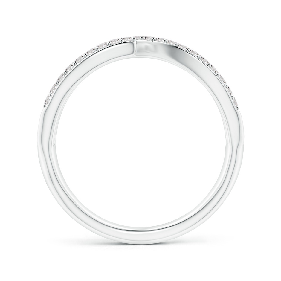 1.15mm IJI1I2 Criss-Cross Diamond Wrap Ring in White Gold side-1