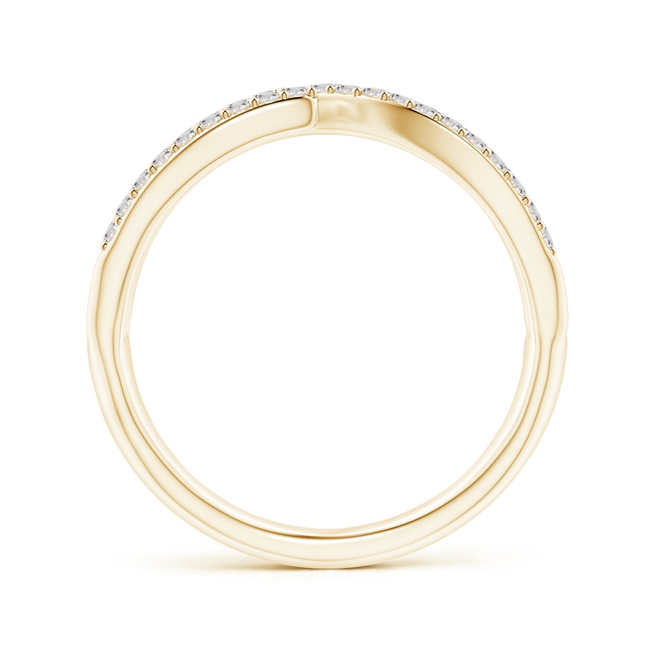 1.15mm IJI1I2 Criss-Cross Diamond Wrap Ring in Yellow Gold side-1