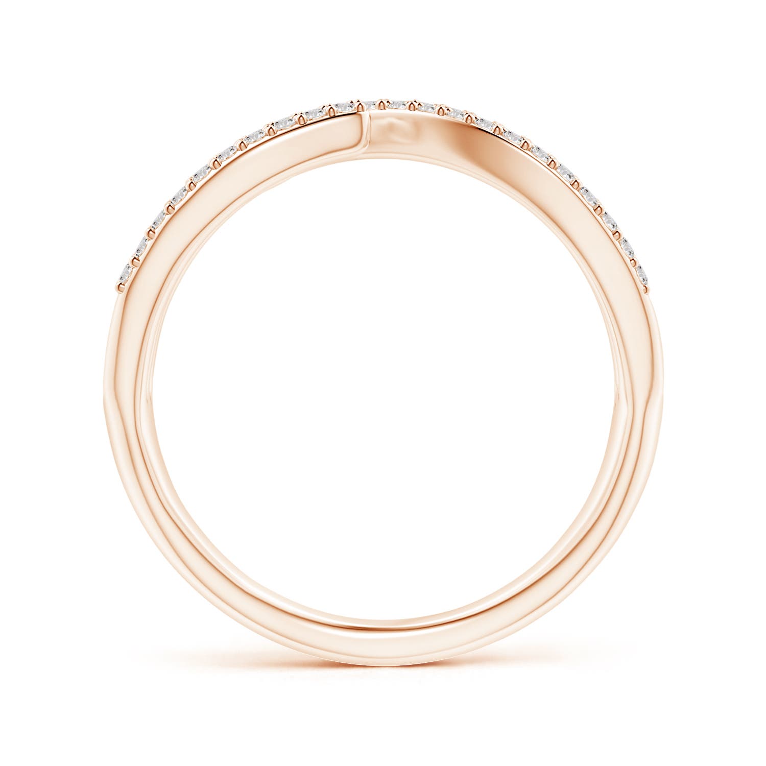 I-J, I1-I2 / 0.49 CT / 14 KT Rose Gold