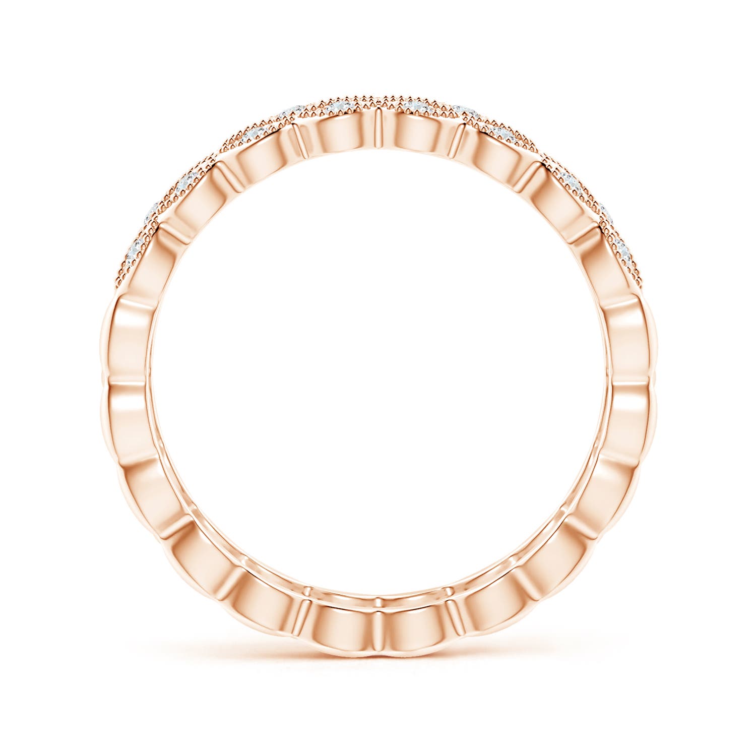 G, VS2 / 0.26 CT / 14 KT Rose Gold