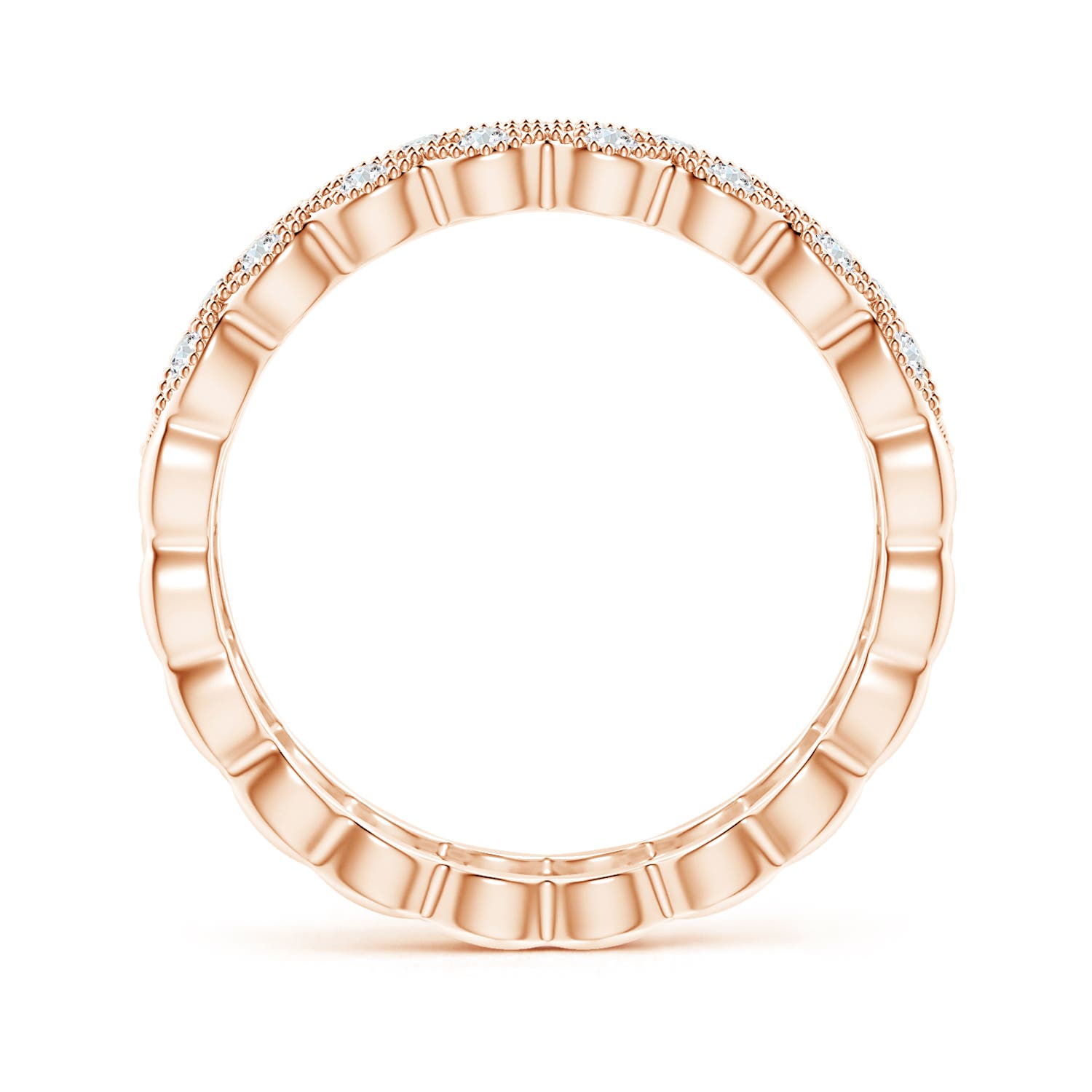 G, VS2 / 0.46 CT / 14 KT Rose Gold