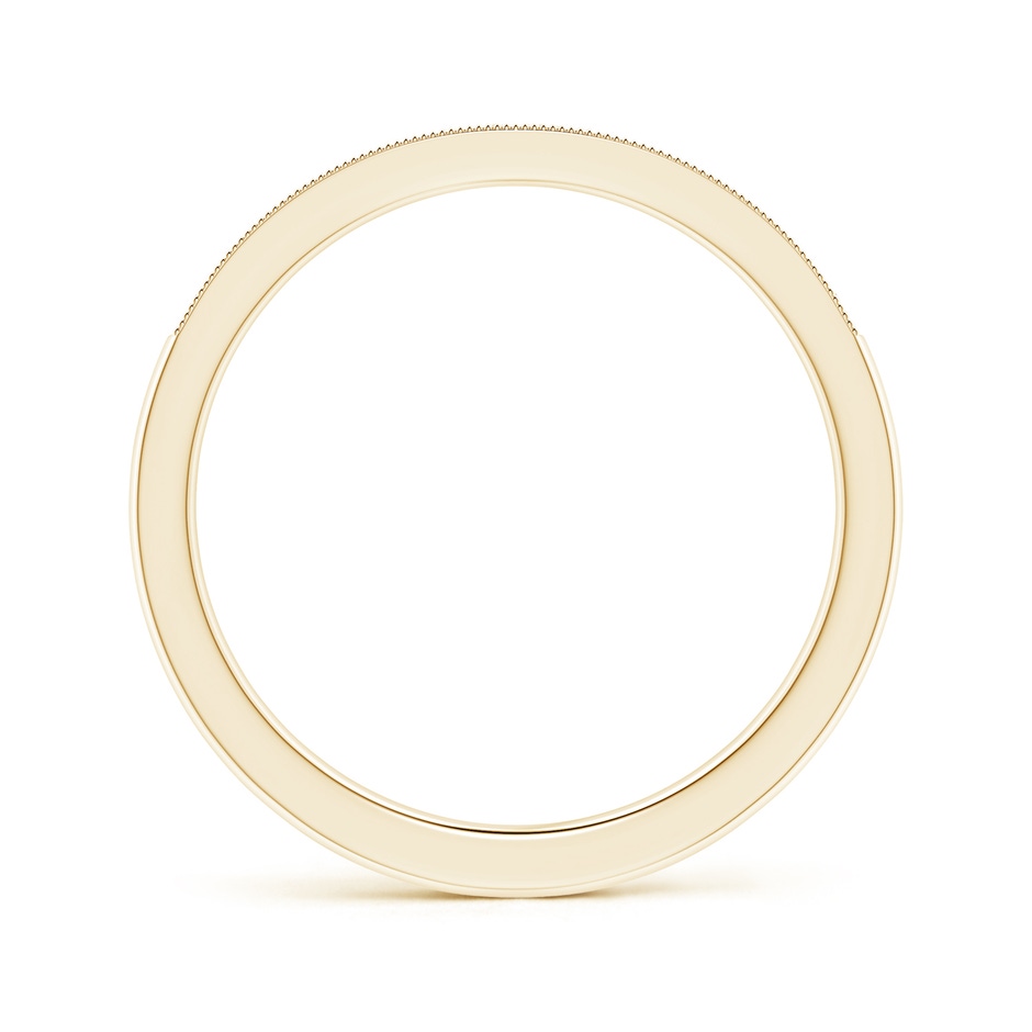 1.2mm GVS2 Stackable Diamond Wedding Band with Milgrain in Yellow Gold side-1
