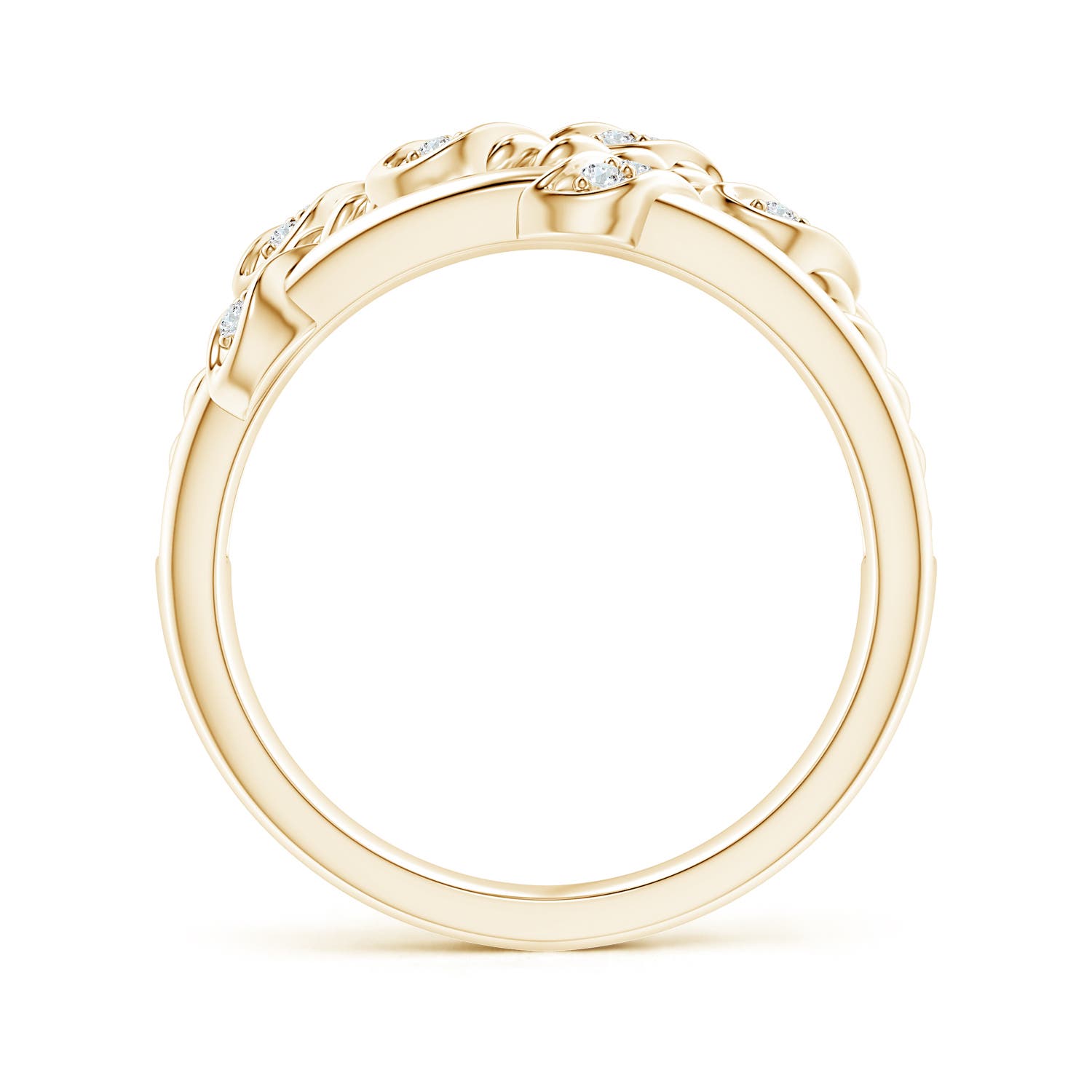 G, VS2 / 0.13 CT / 14 KT Yellow Gold