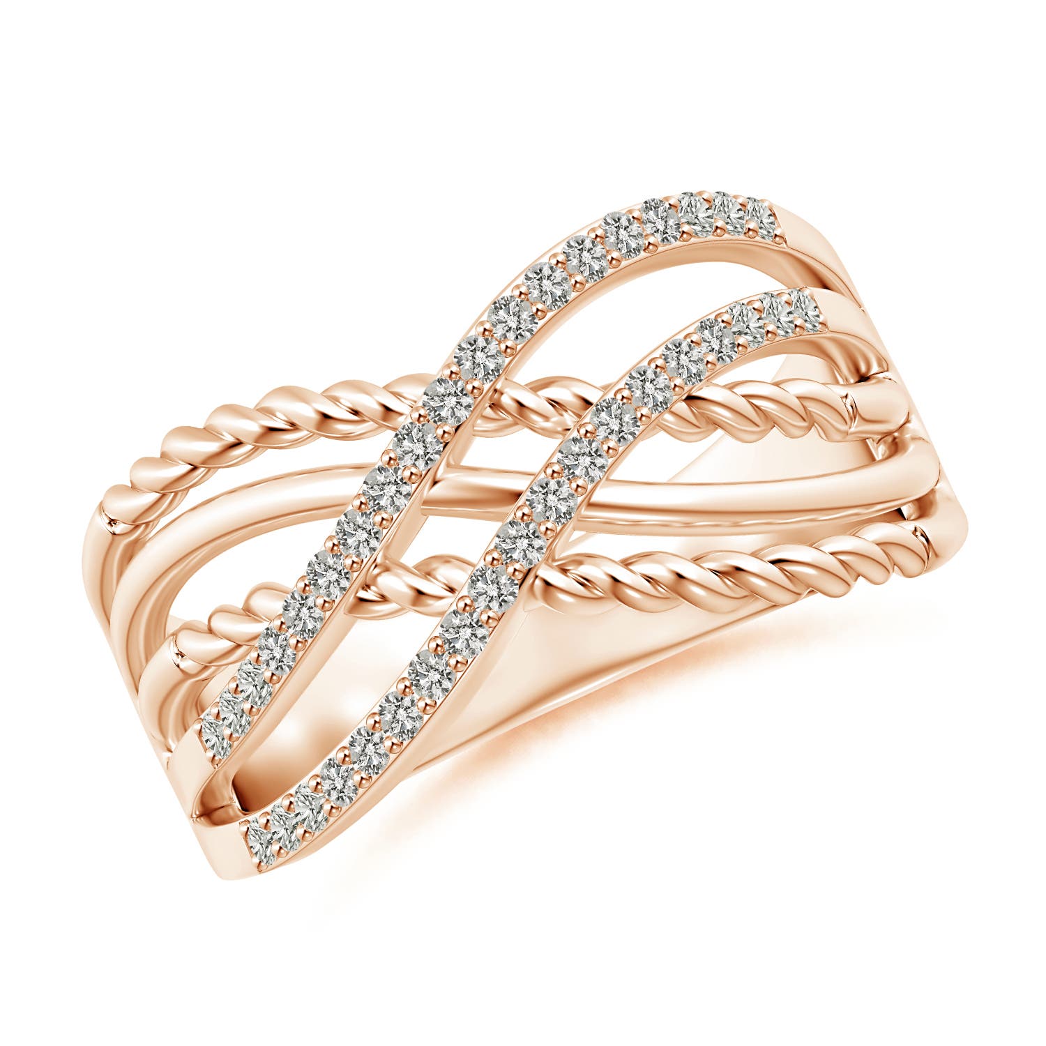 K, I3 / 0.27 CT / 14 KT Rose Gold