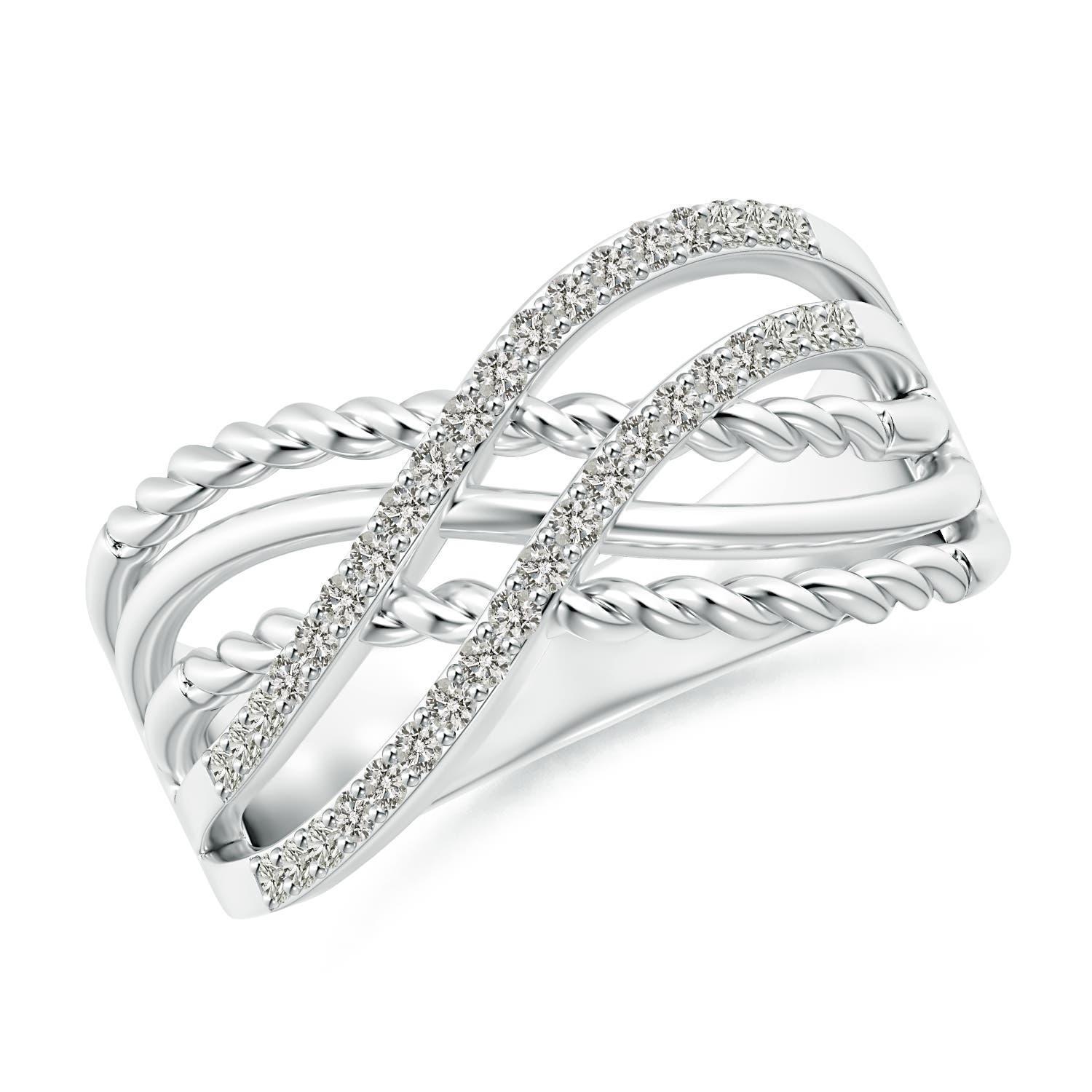 K, I3 / 0.27 CT / 14 KT White Gold