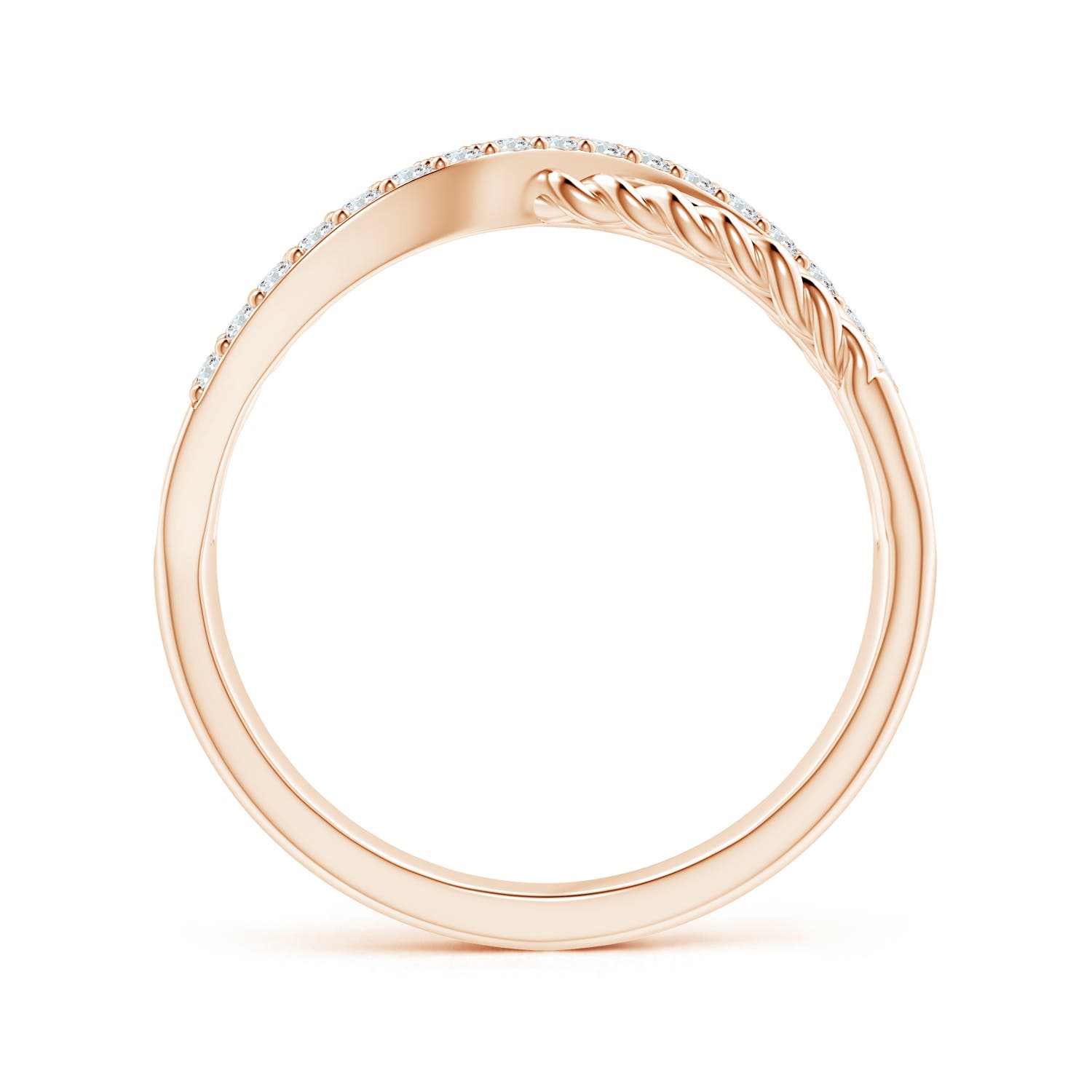 G, VS2 / 0.34 CT / 14 KT Rose Gold