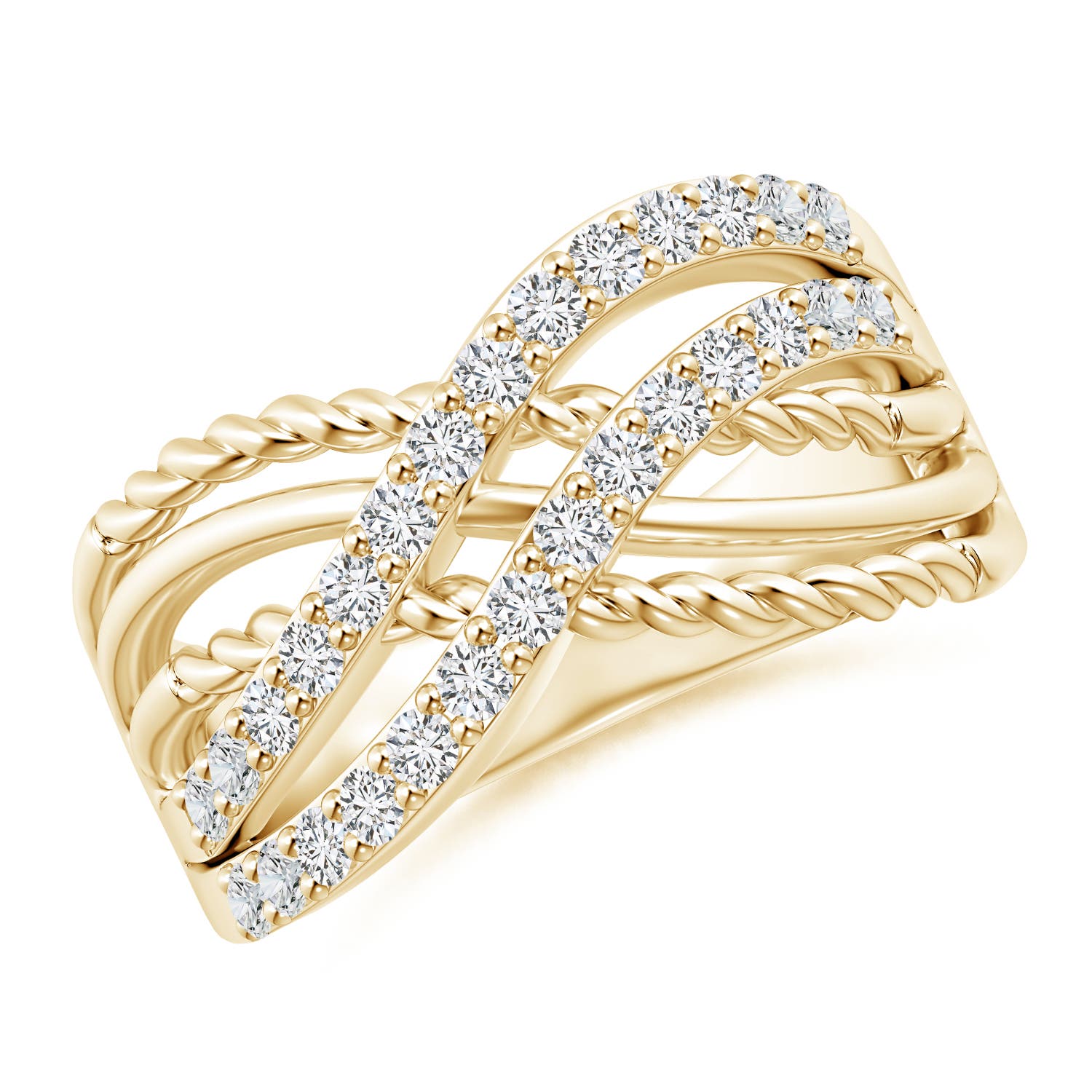 H, SI2 / 0.5 CT / 14 KT Yellow Gold