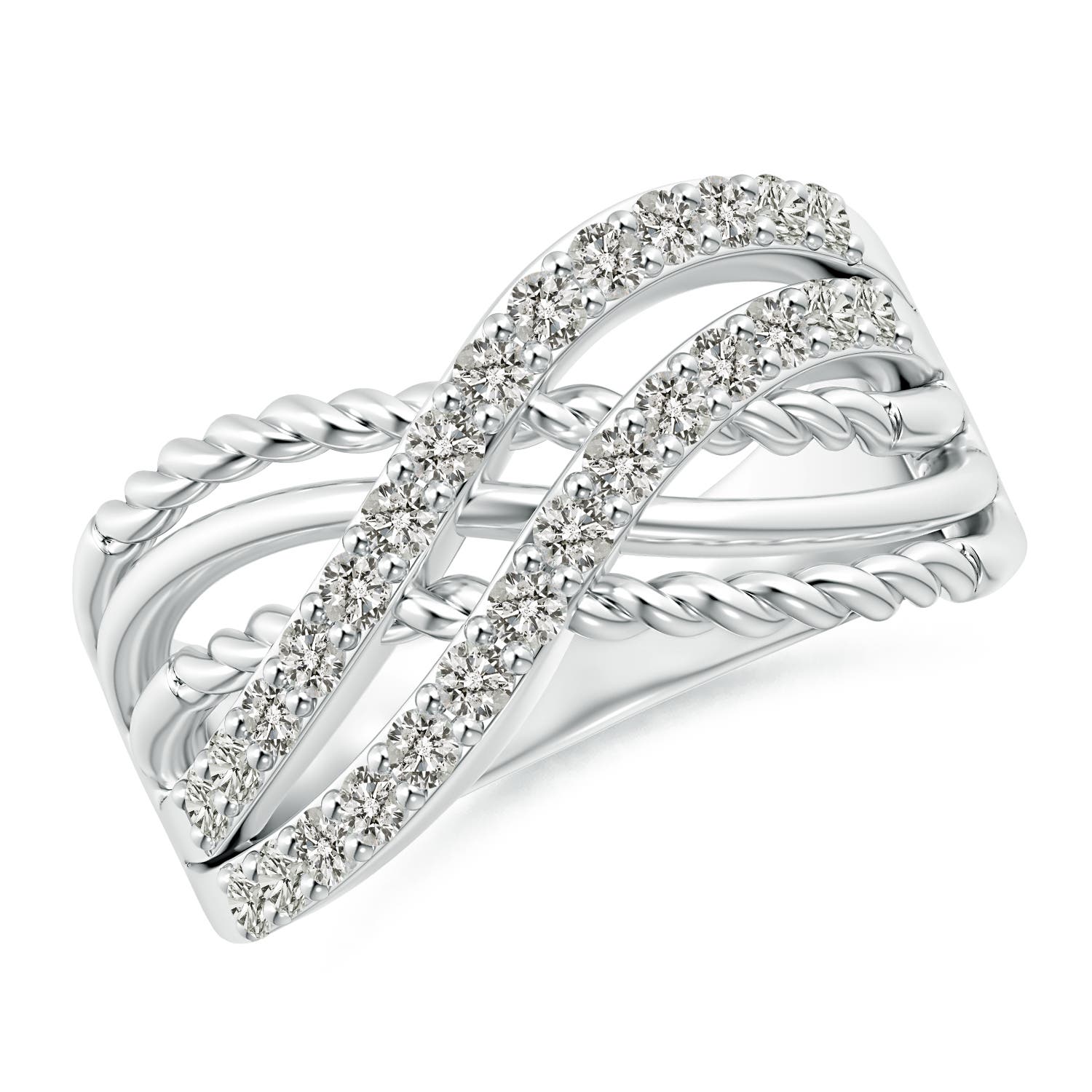 K, I3 / 0.5 CT / 14 KT White Gold