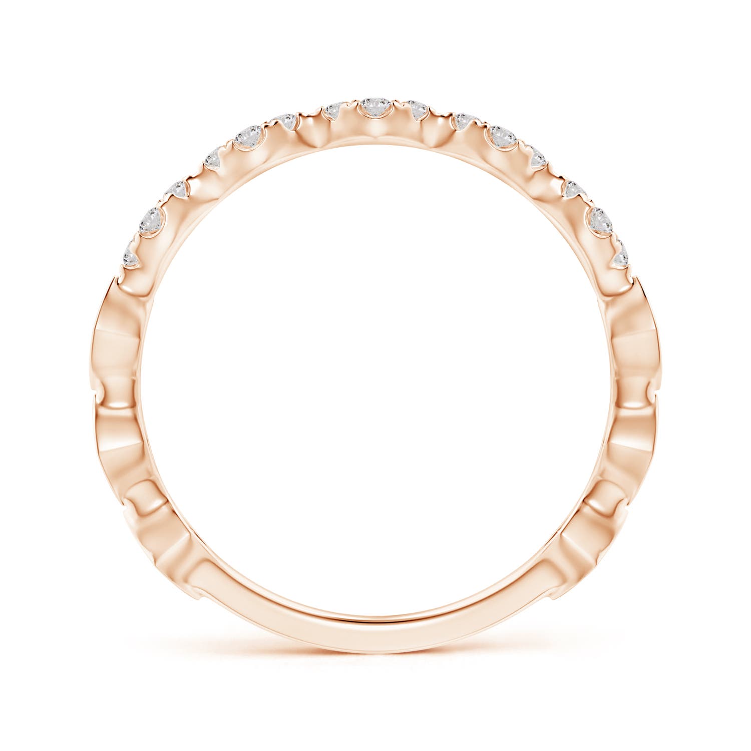 I-J, I1-I2 / 0.14 CT / 14 KT Rose Gold