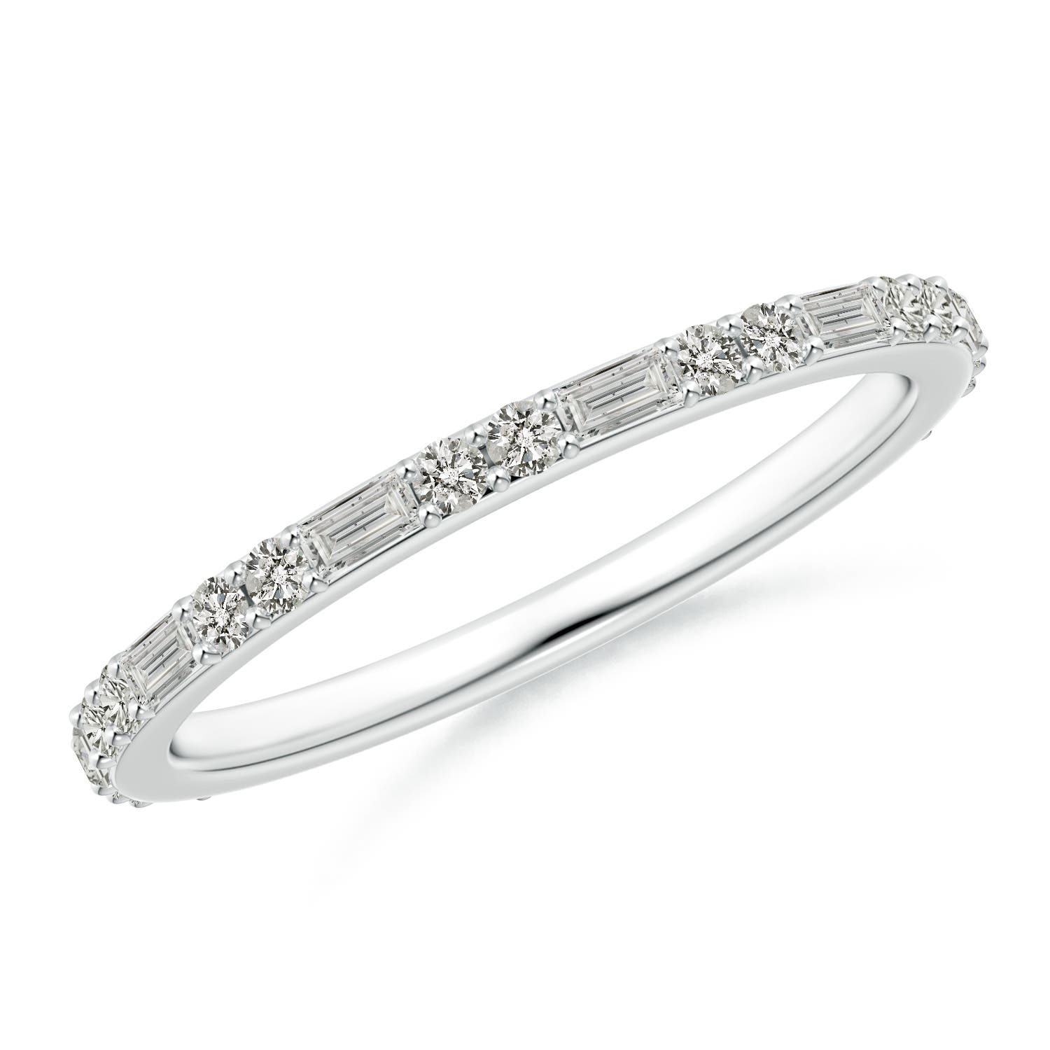 K, I3 / 0.57 CT / 14 KT White Gold