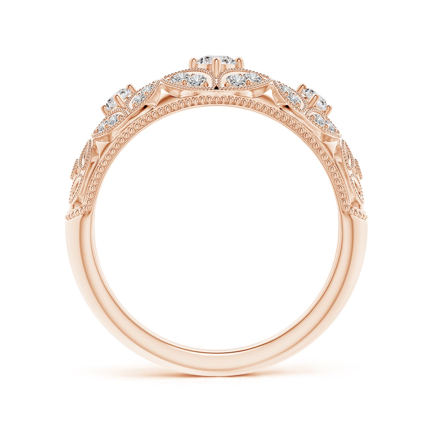 I-J, I1-I2 / 0.33 CT / 14 KT Rose Gold