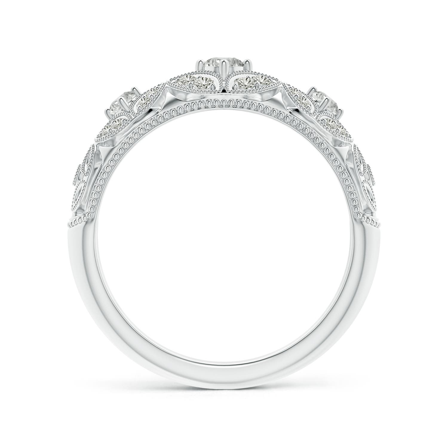 K, I3 / 0.33 CT / 14 KT White Gold