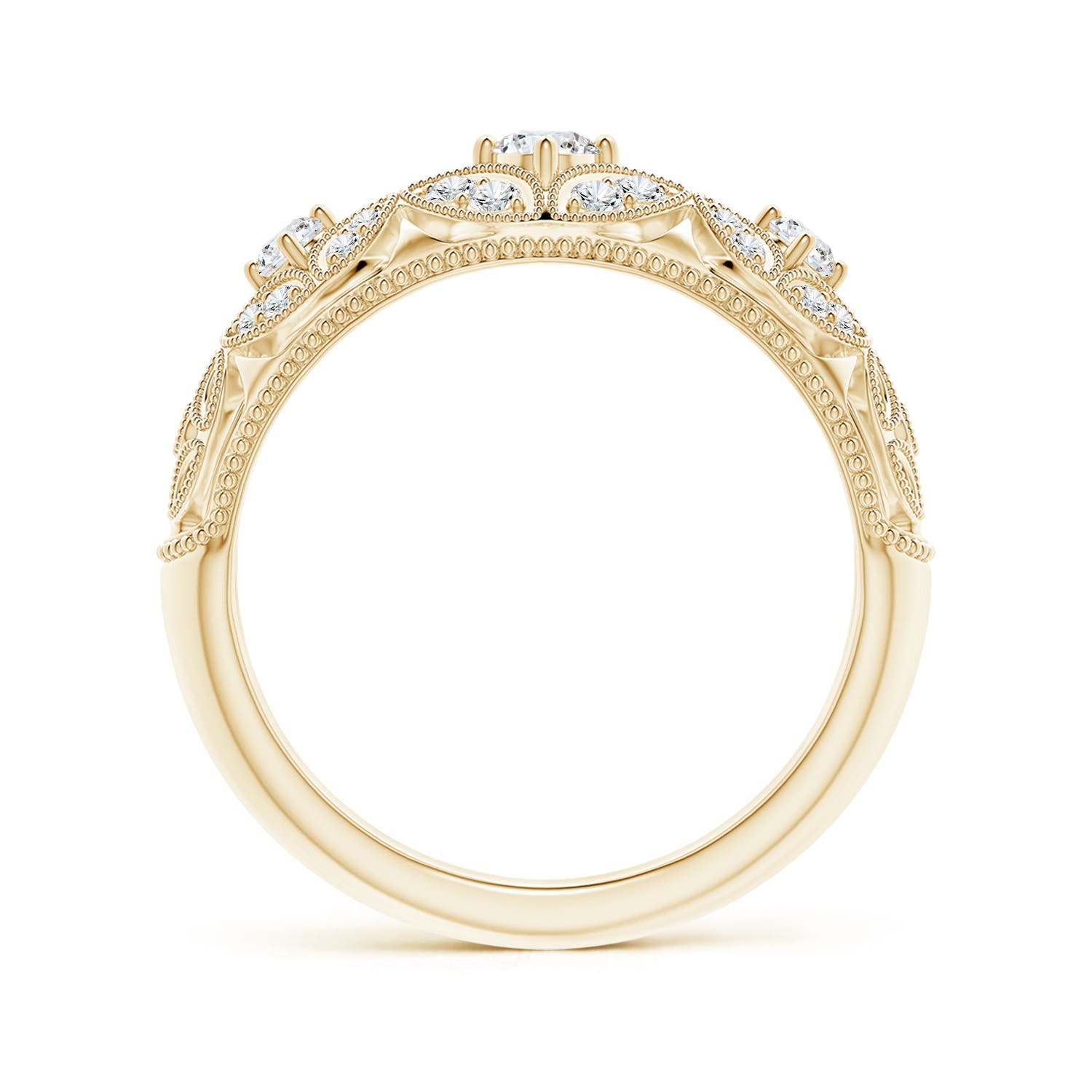 G, VS2 / 0.39 CT / 14 KT Yellow Gold