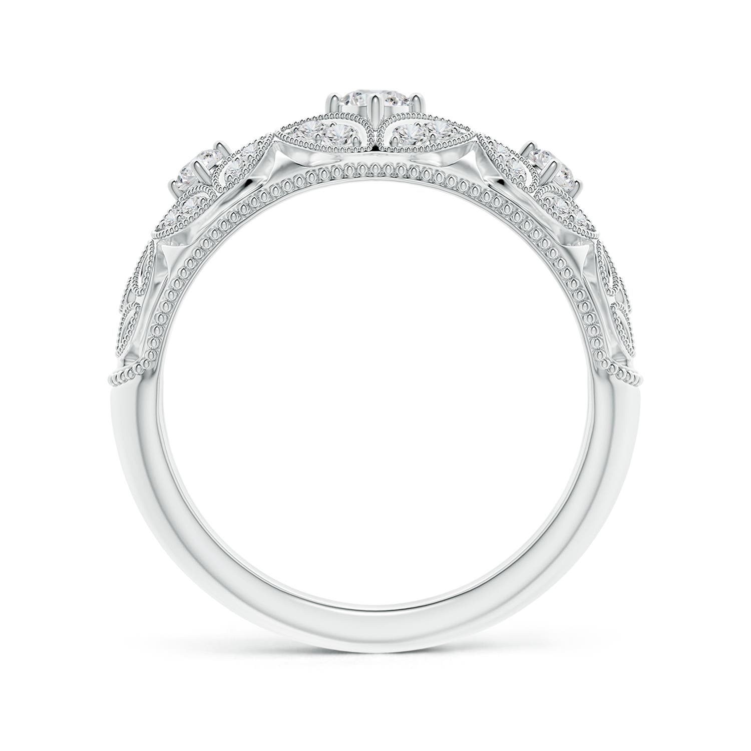 H, SI2 / 0.39 CT / 14 KT White Gold