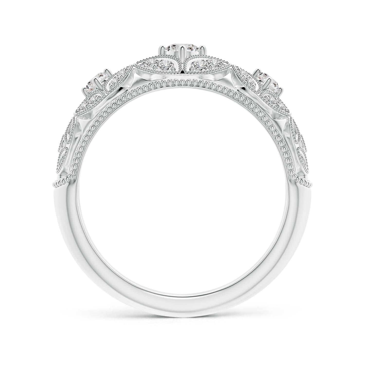 I-J, I1-I2 / 0.39 CT / 14 KT White Gold