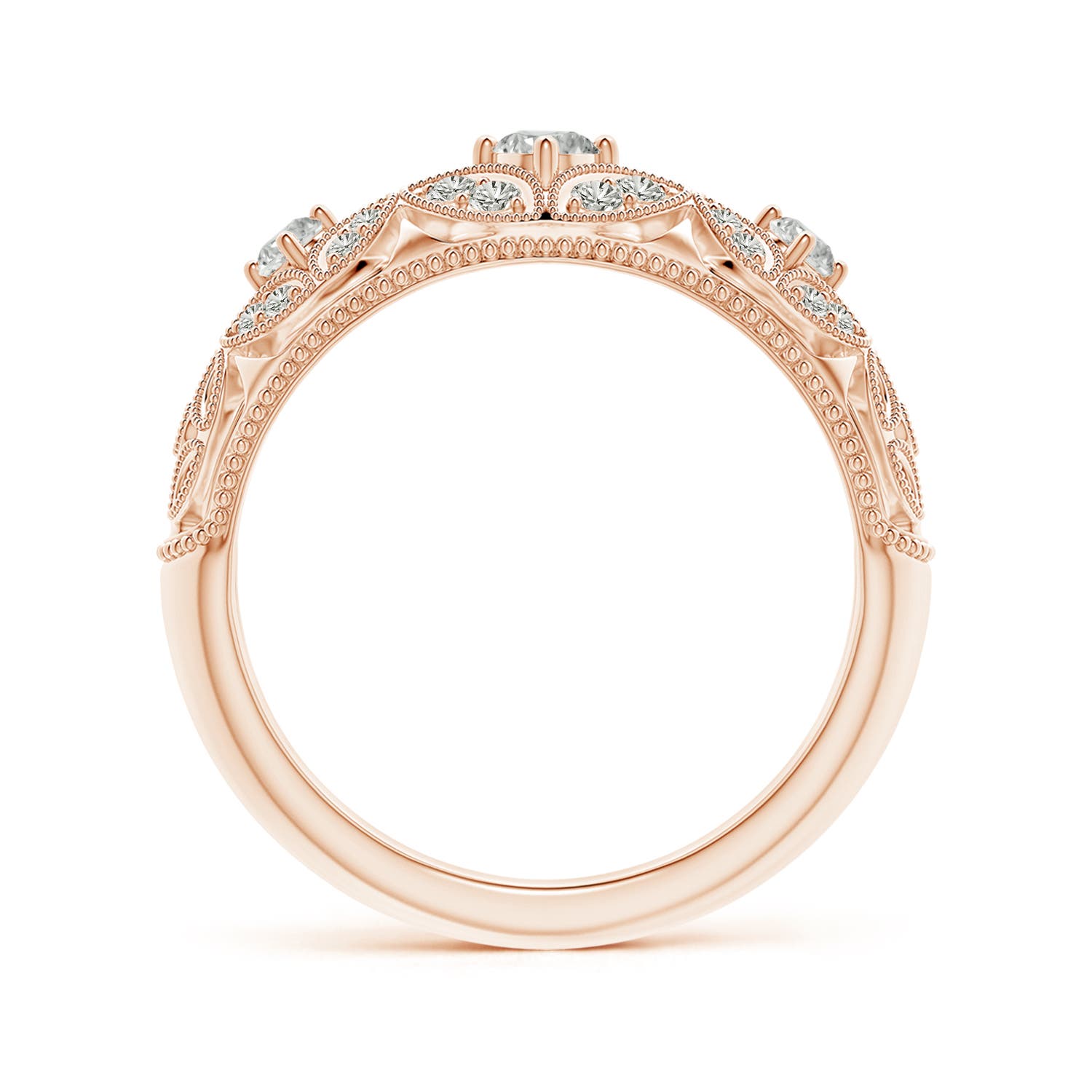 K, I3 / 0.39 CT / 14 KT Rose Gold