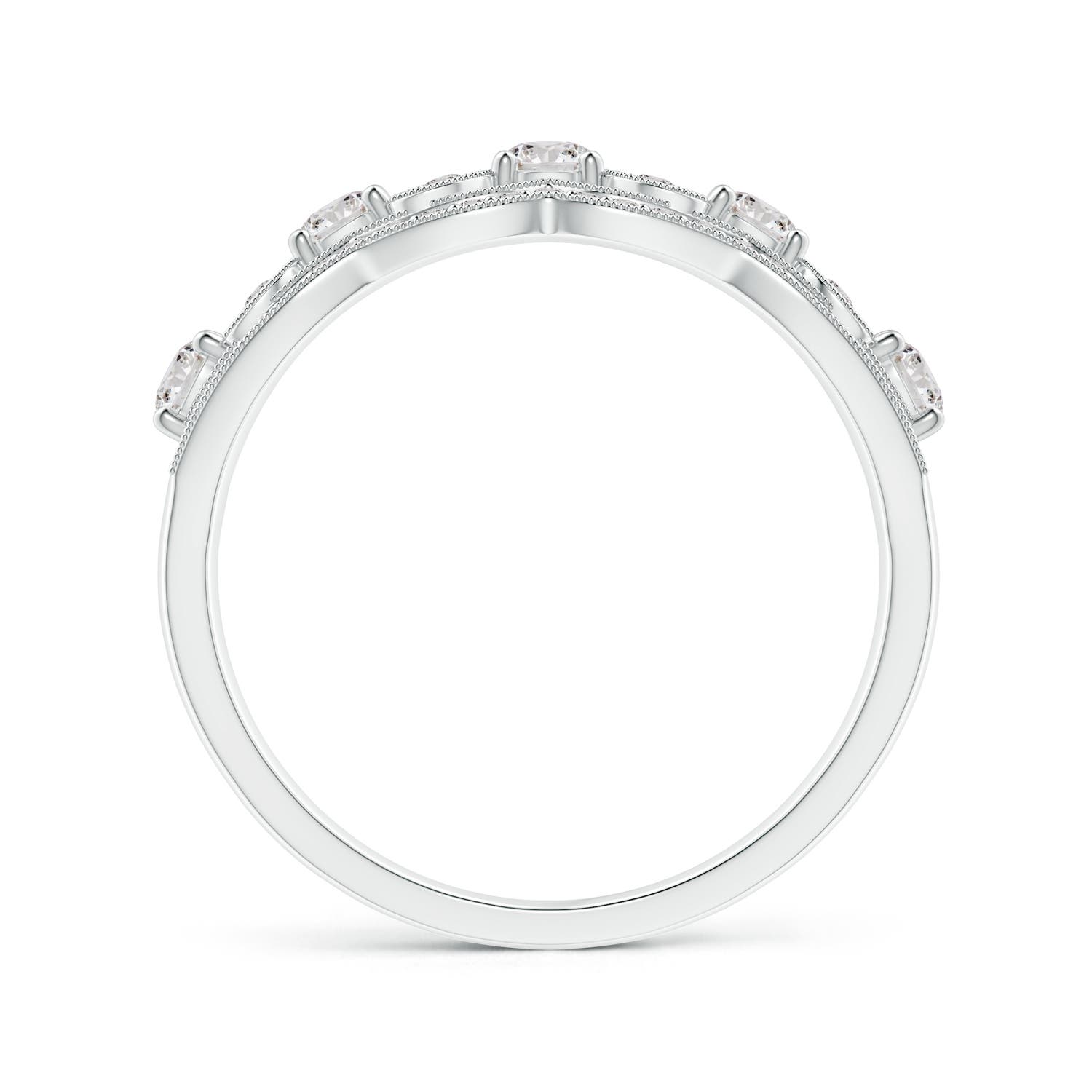 I-J, I1-I2 / 0.76 CT / 14 KT White Gold