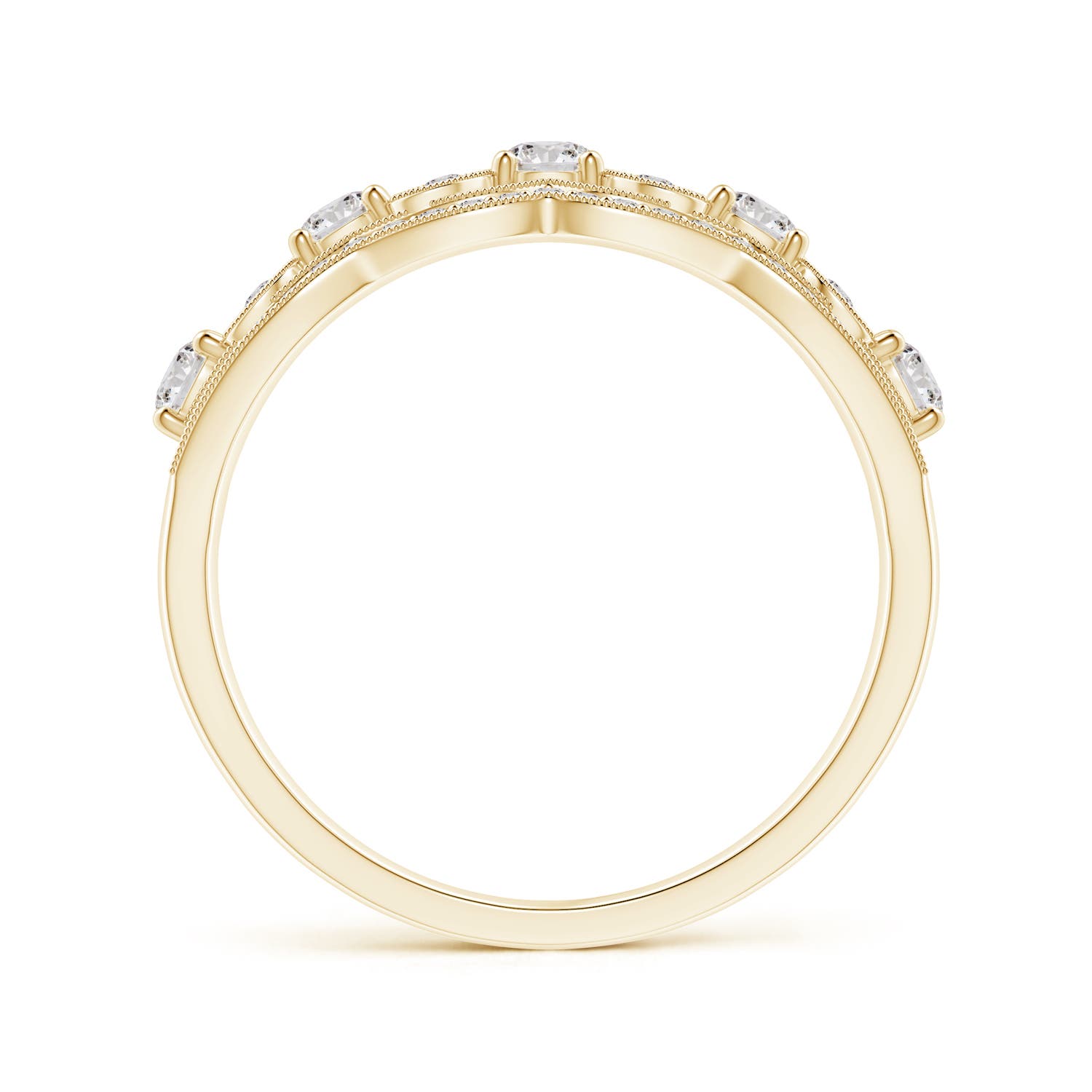 I-J, I1-I2 / 0.76 CT / 14 KT Yellow Gold