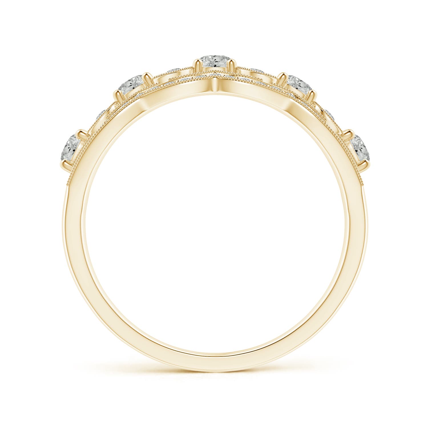 K, I3 / 0.76 CT / 14 KT Yellow Gold