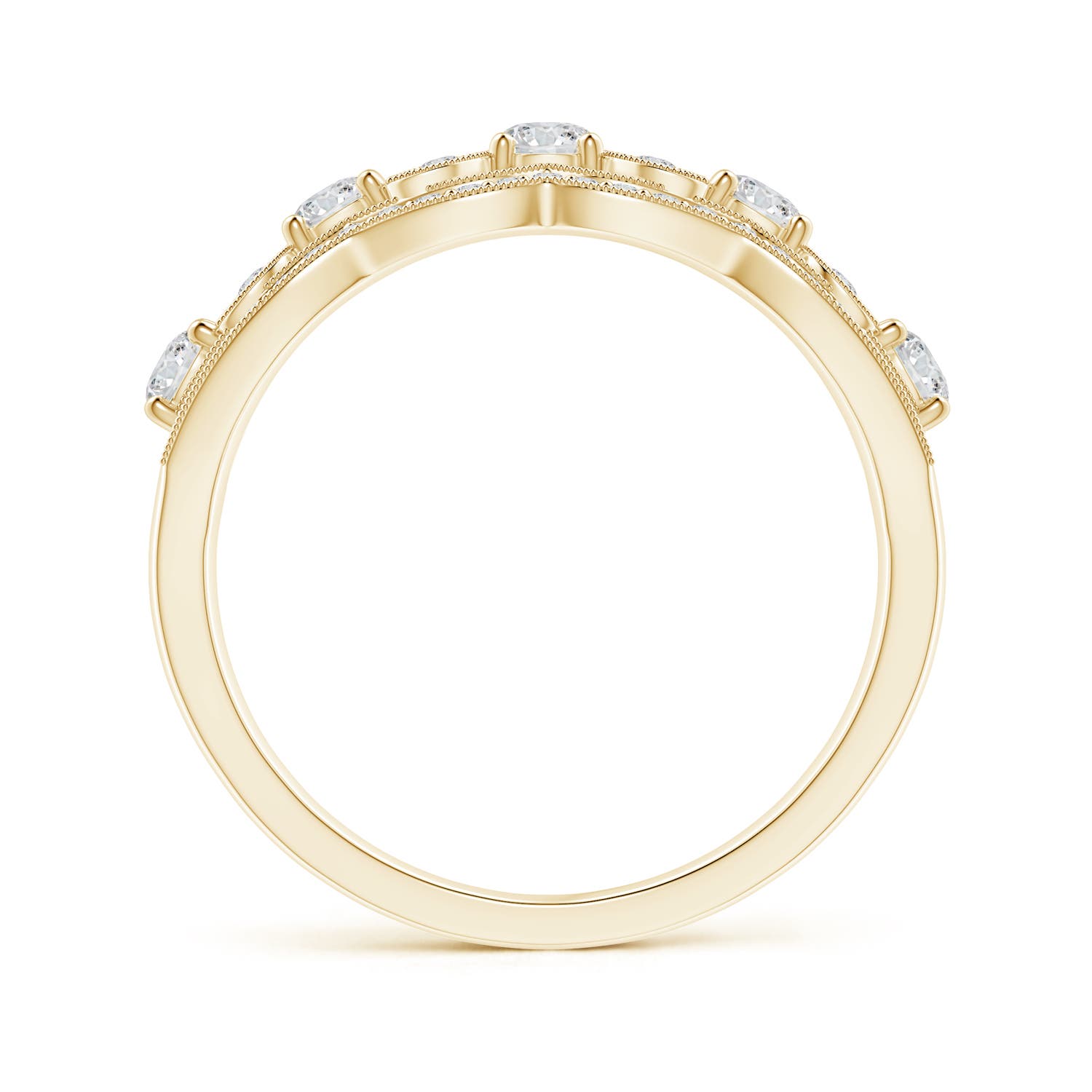 H, SI2 / 0.98 CT / 14 KT Yellow Gold