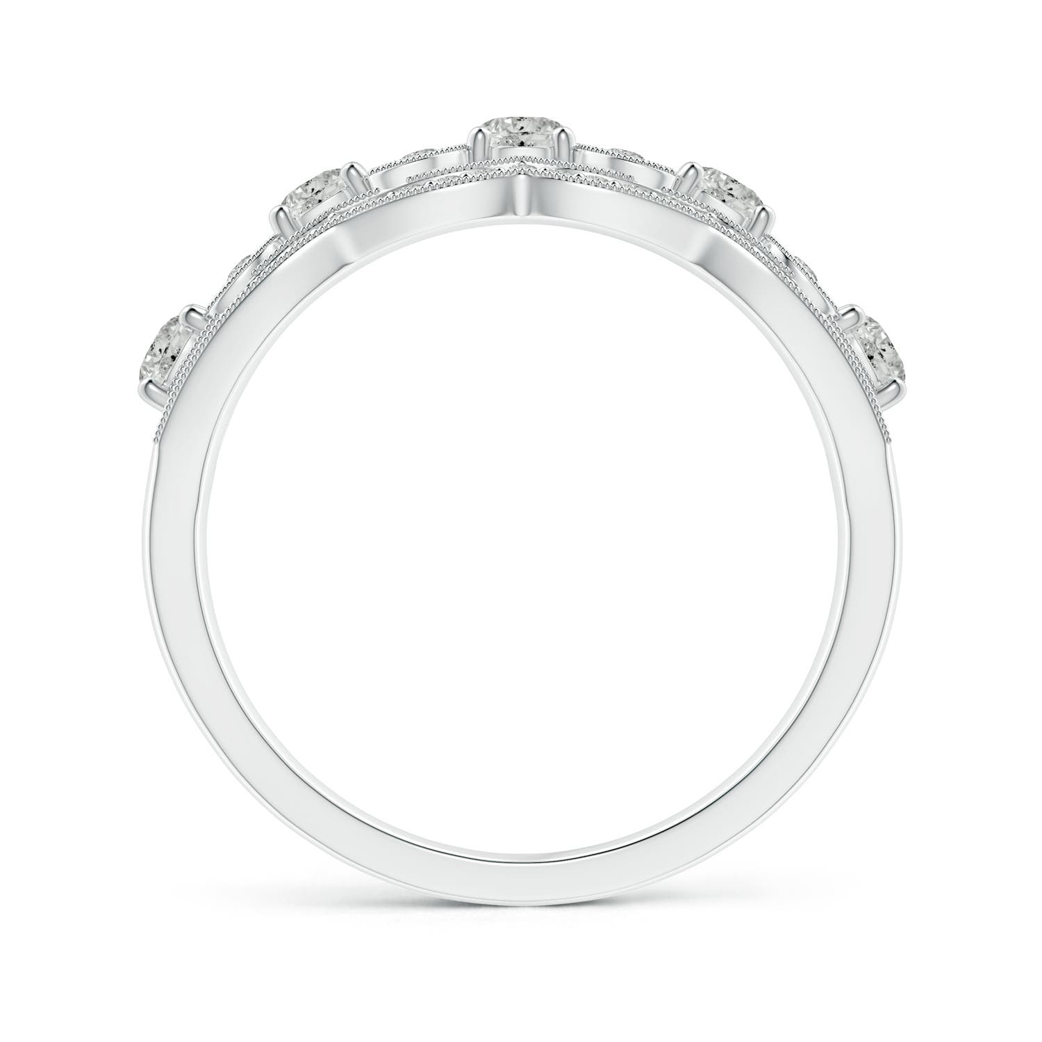 K, I3 / 0.98 CT / 14 KT White Gold